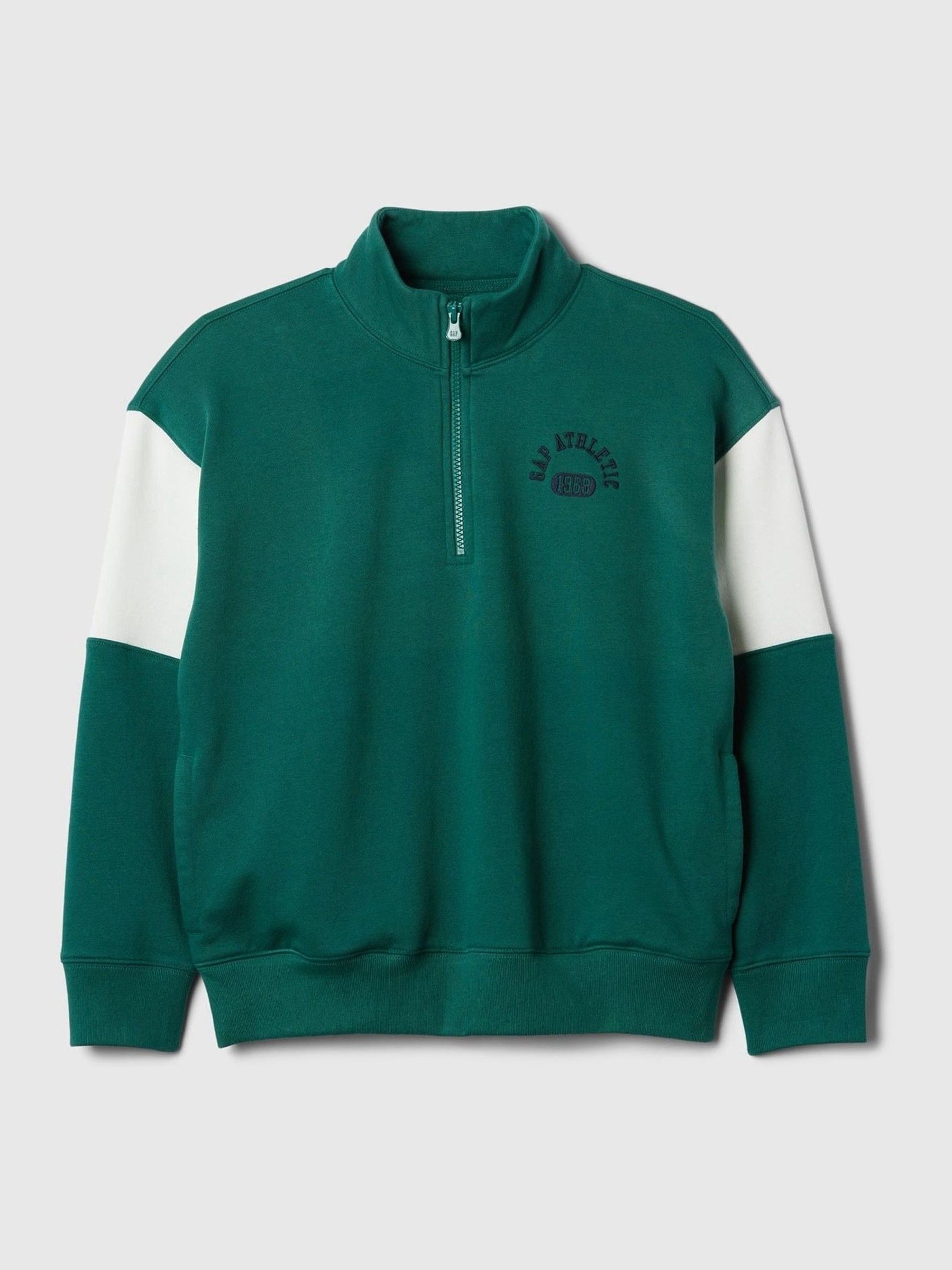 Green Half Zip Pullover (4-13yrs) - Image 5 of 5