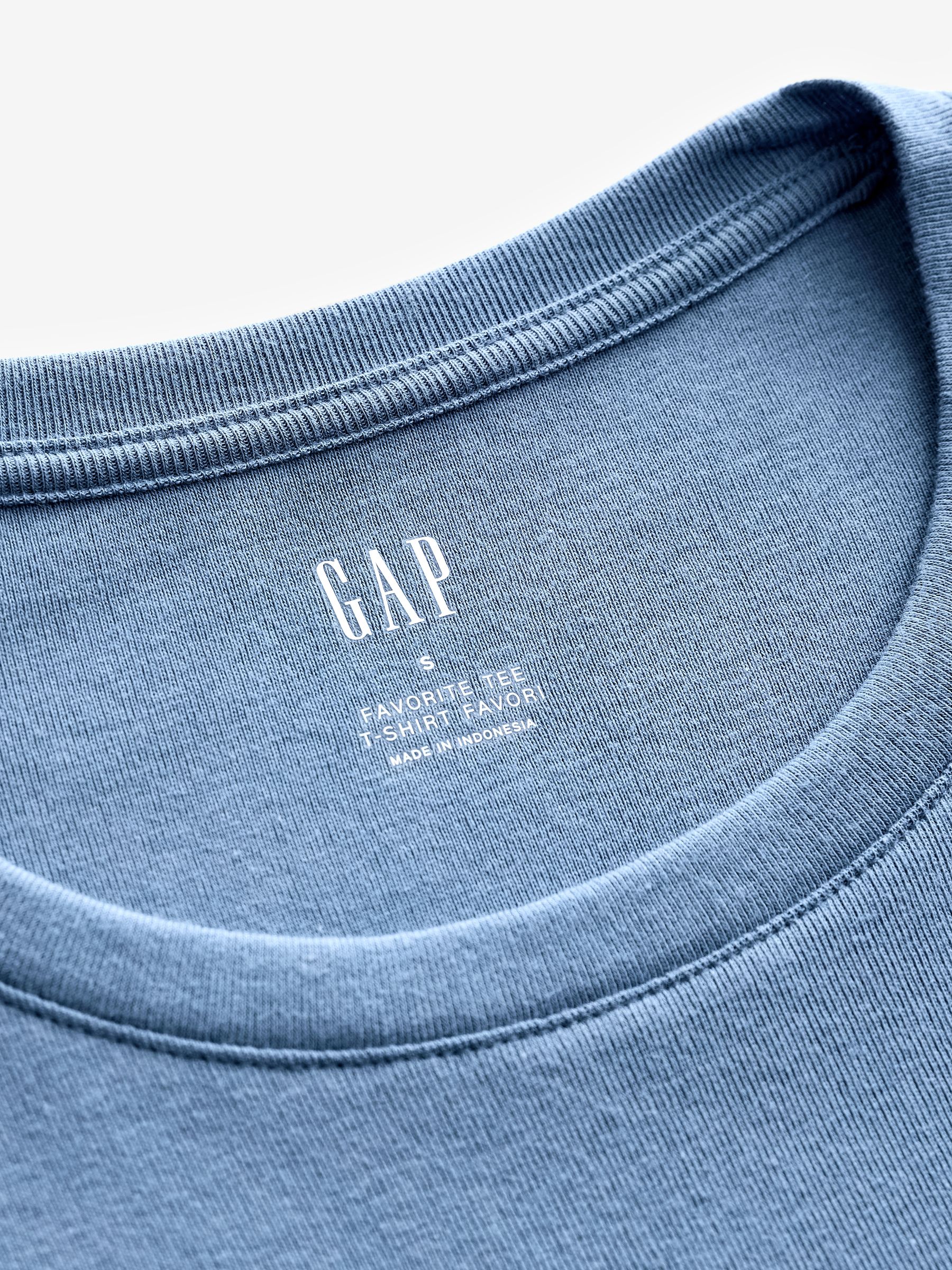 Blue Favourite Cotton-Modal Crew Neck Long Sleeve T-Shirt - Image 6 of 7