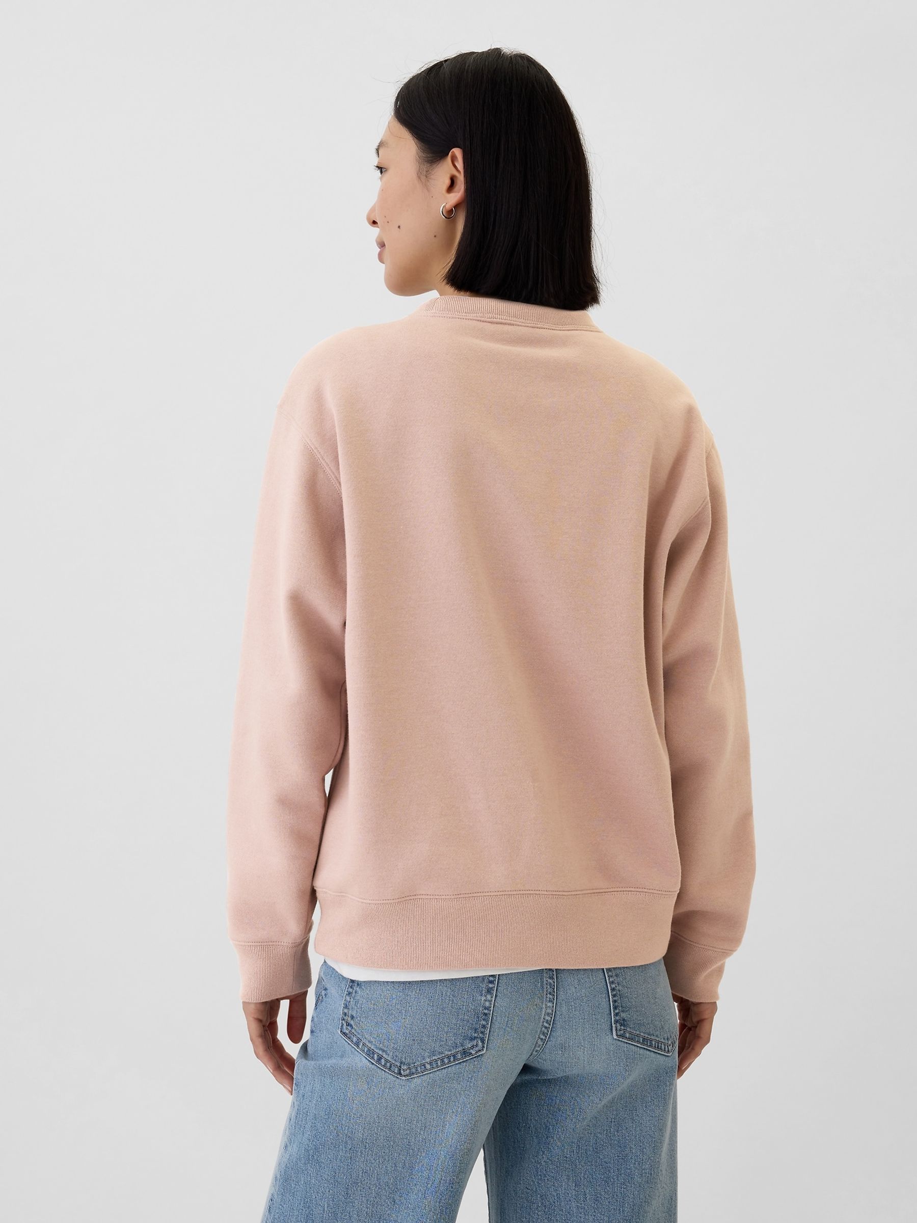 Pink Logo Crew Neck Jumper - Image 2 of 5
