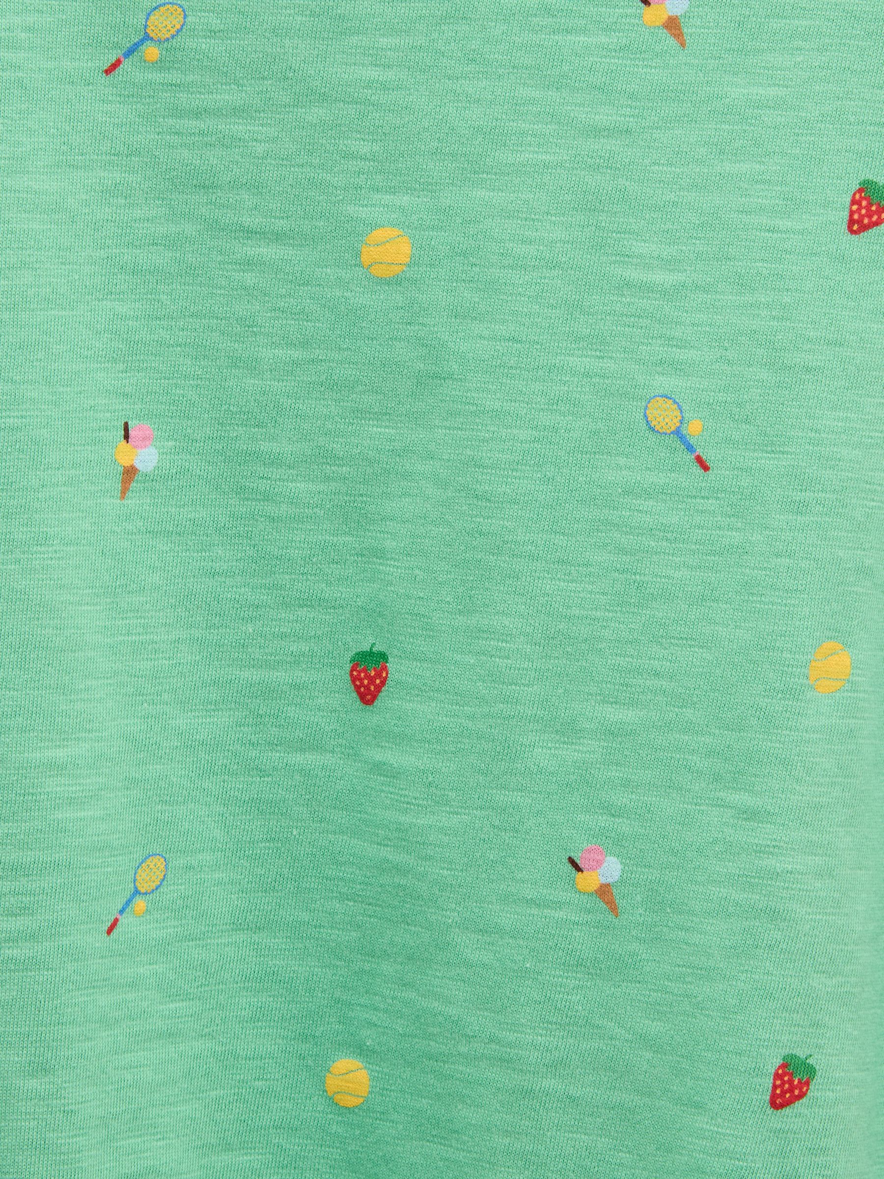 Fundays Green Printed T-Shirt - Image 6 of 6
