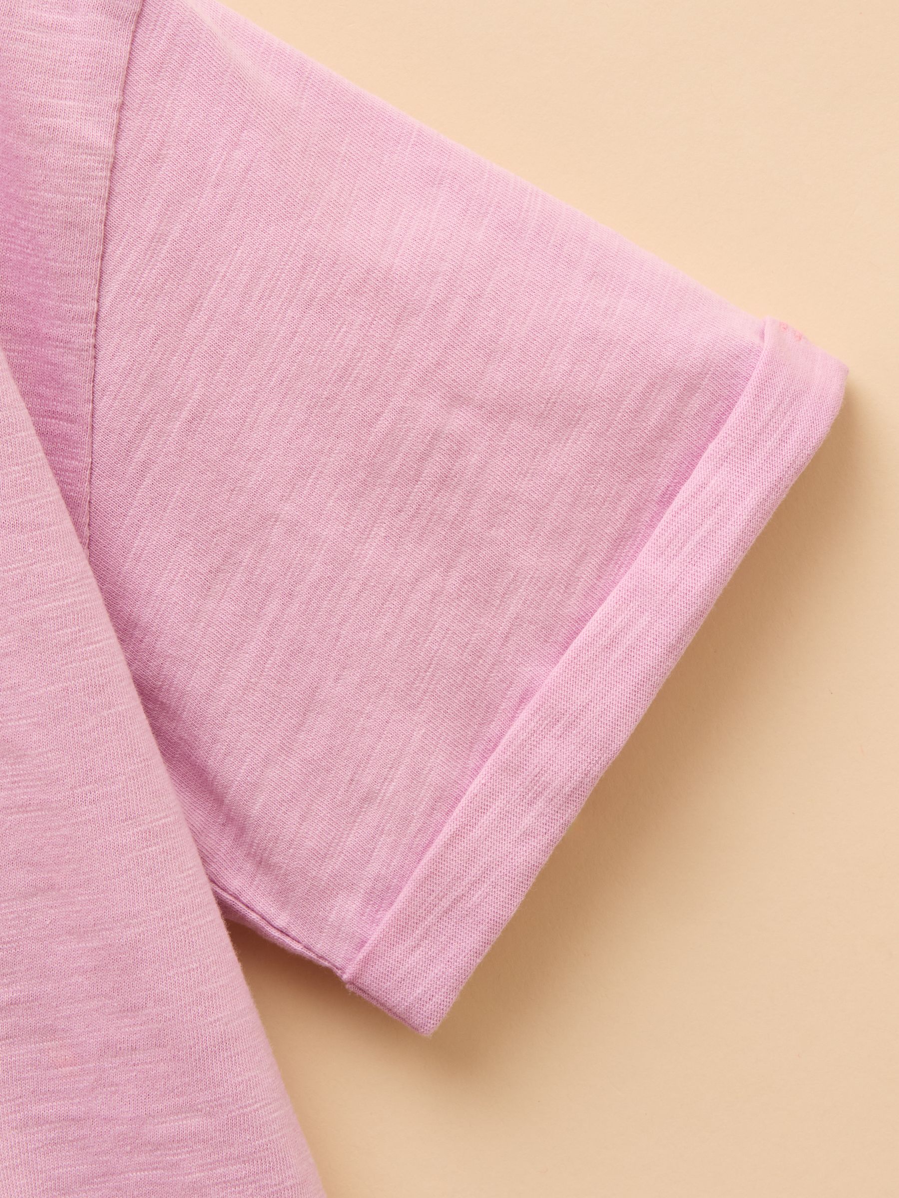 Fundays Purple Printed T-Shirt - Image 5 of 5