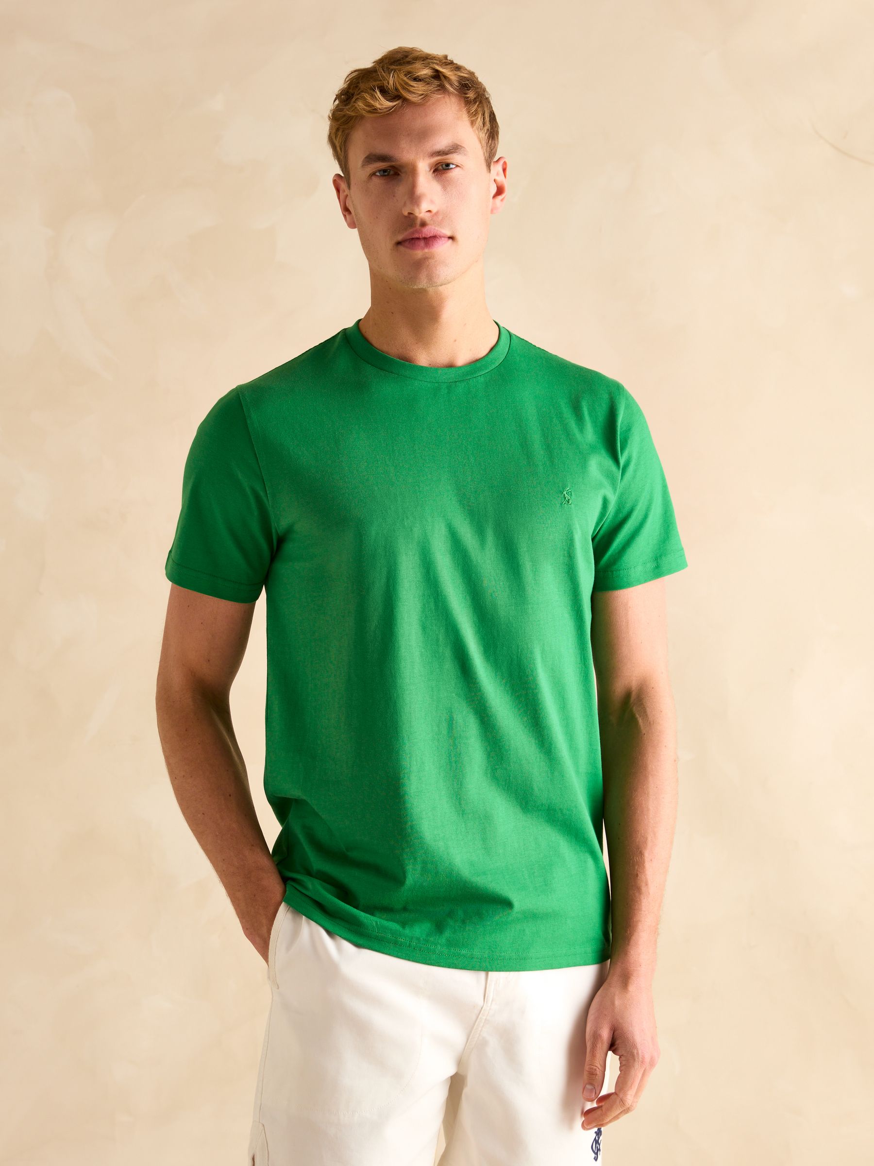 Everyday Blue/Green/Grey Pack of Three Crew Neck T-Shirts - Image 2 of 16