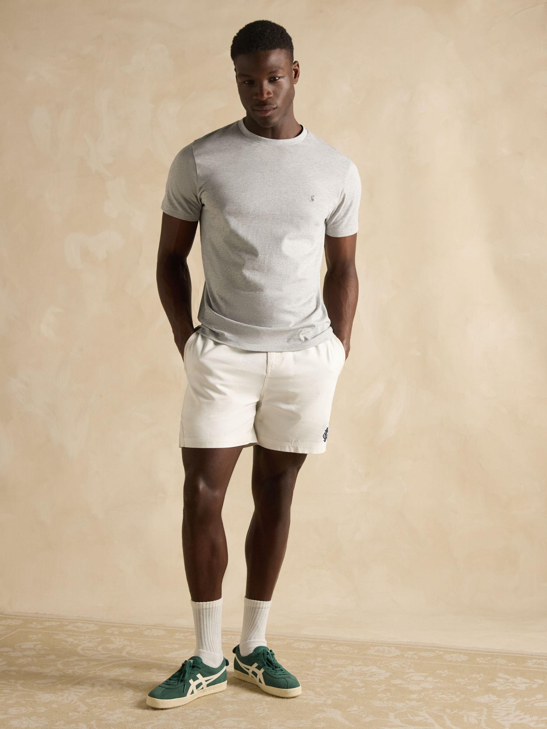 Everyday Blue/Green/Grey Pack of Three Crew Neck T-Shirts - Image 9 of 16