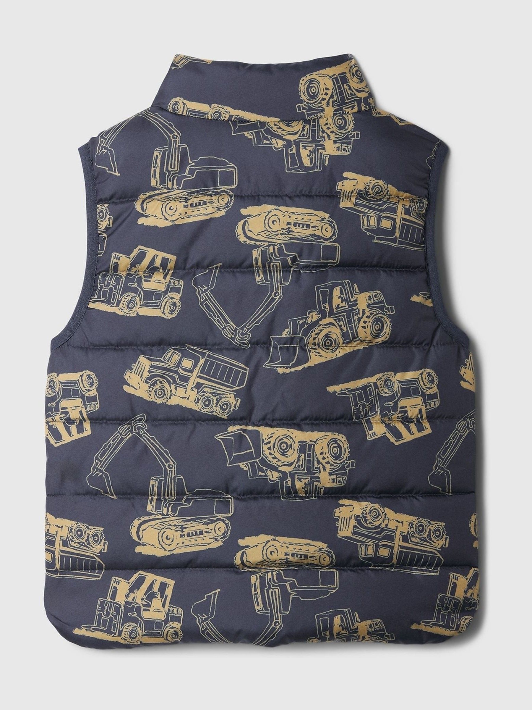 Blue Cold Control Water-Resistant Sleeveless Puffer Gilet (6mths-5yrs) - Image 2 of 4