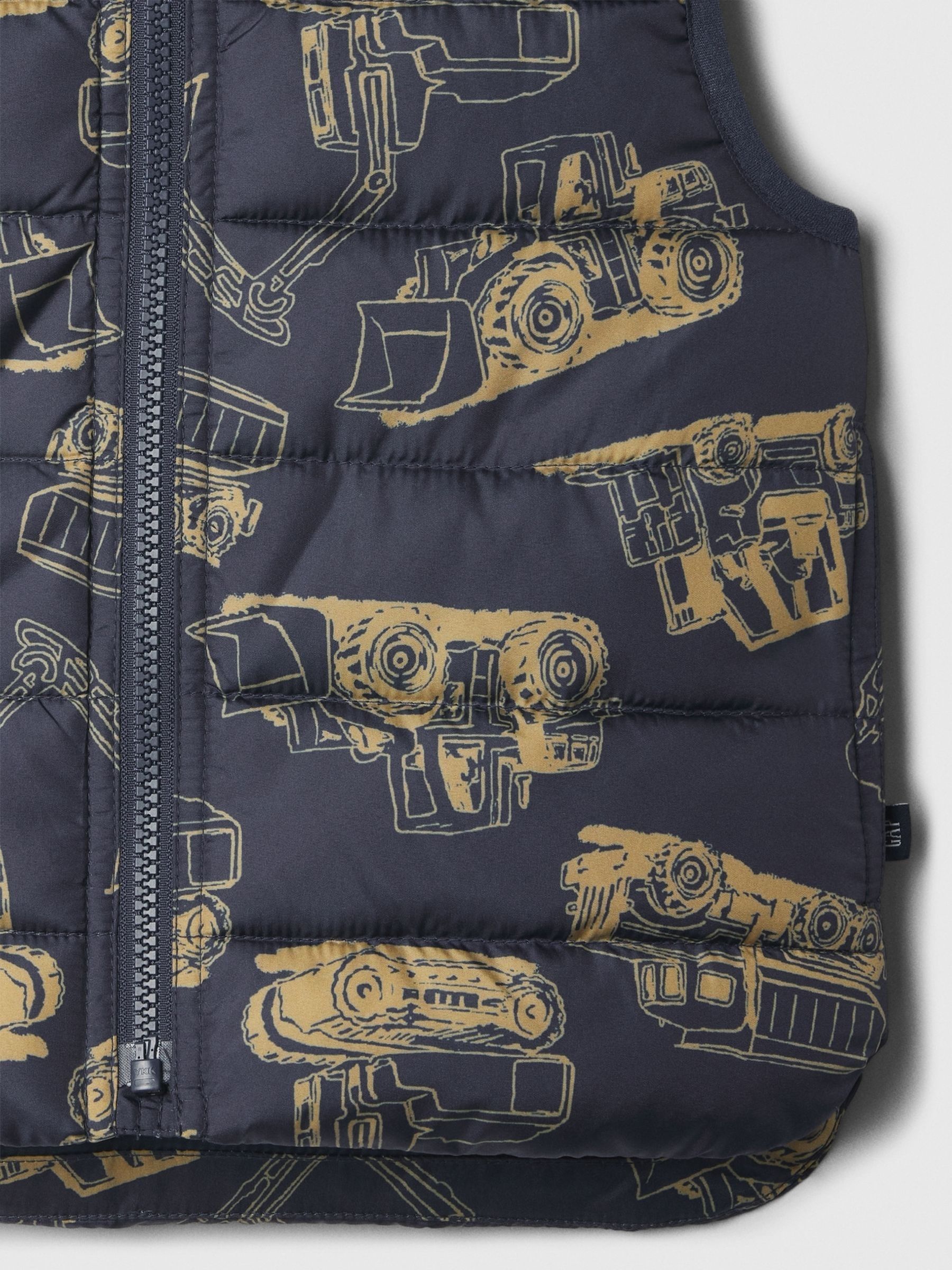 Blue Cold Control Water-Resistant Sleeveless Puffer Gilet (6mths-5yrs) - Image 3 of 4