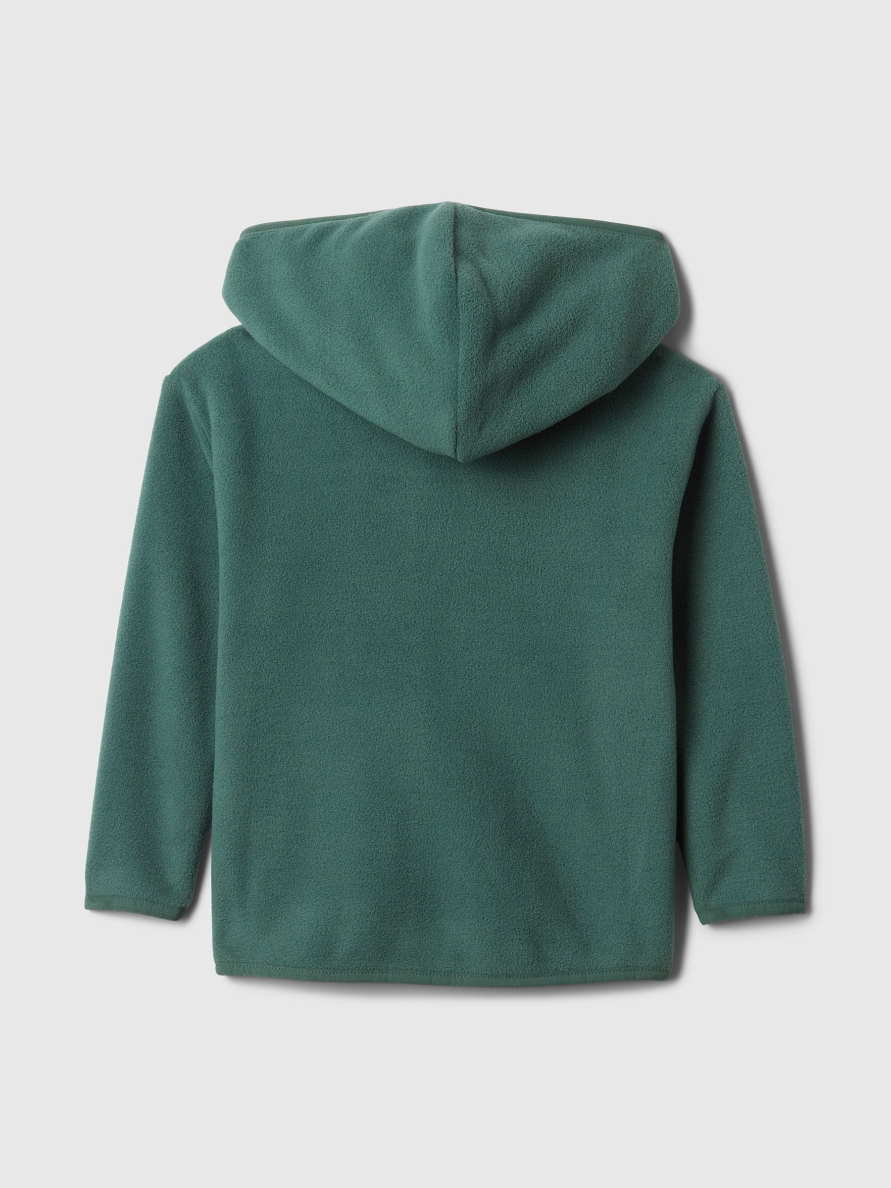 Green Logo Zip Up Hoodie (6mths-5yrs) - Image 2 of 3