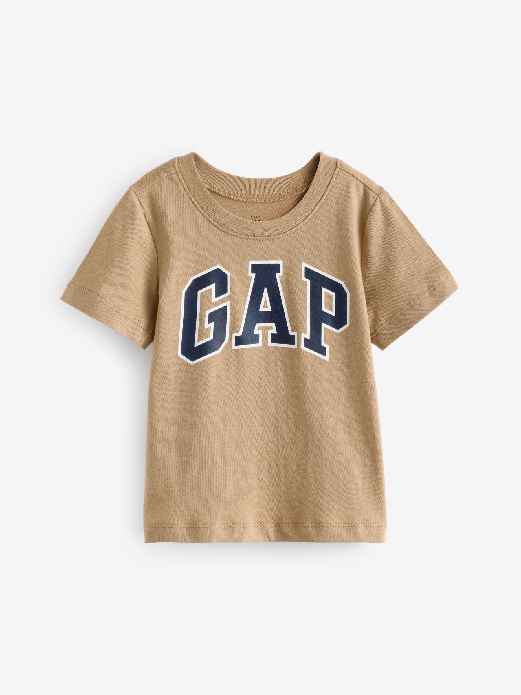 Brown Logo Short Sleeve Crew Neck T-Shirt (Newborn-5yrs) - Image 1 of 5