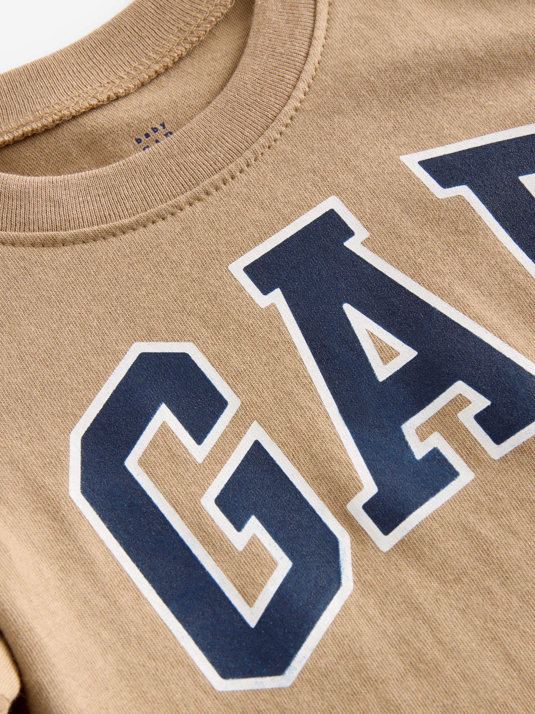 Brown Logo Short Sleeve Crew Neck T-Shirt (Newborn-5yrs) - Image 3 of 5