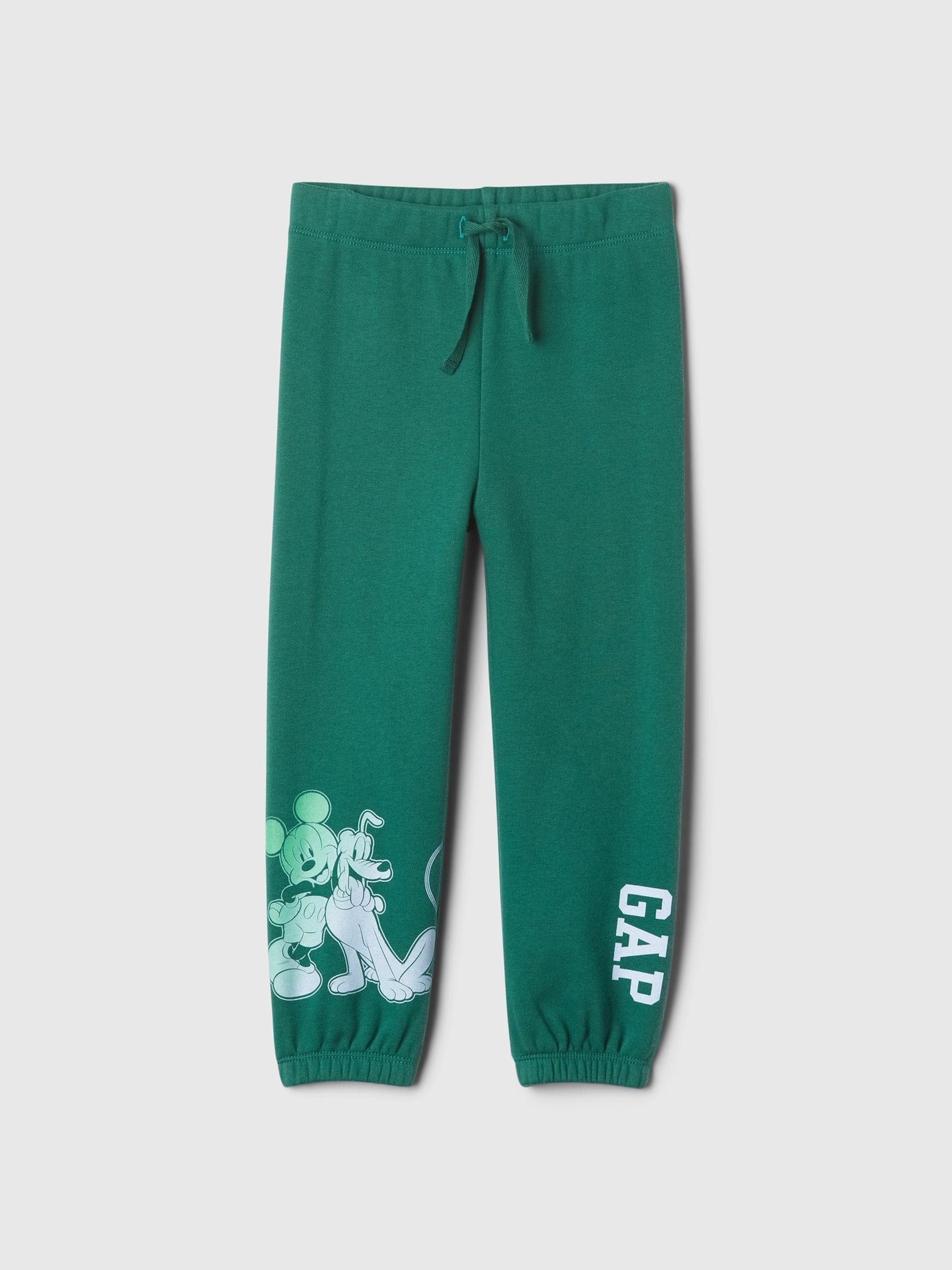 Green Mickey Mouse Disney Pull On Joggers (6mths-5yrs) - Image 1 of 3