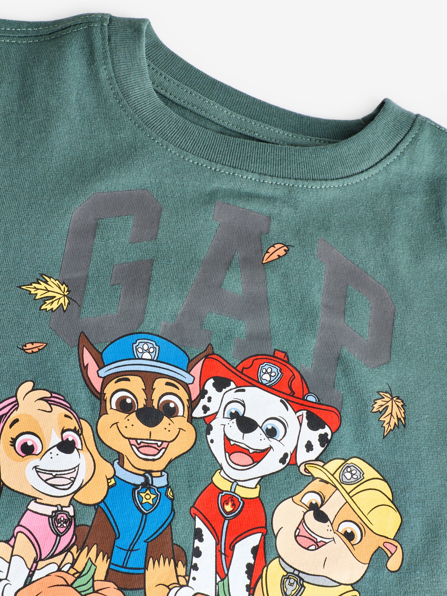 Green Paw Patrol Graphic Logo Long Sleeve T-Shirt (6mths-5yrs) - Image 3 of 4