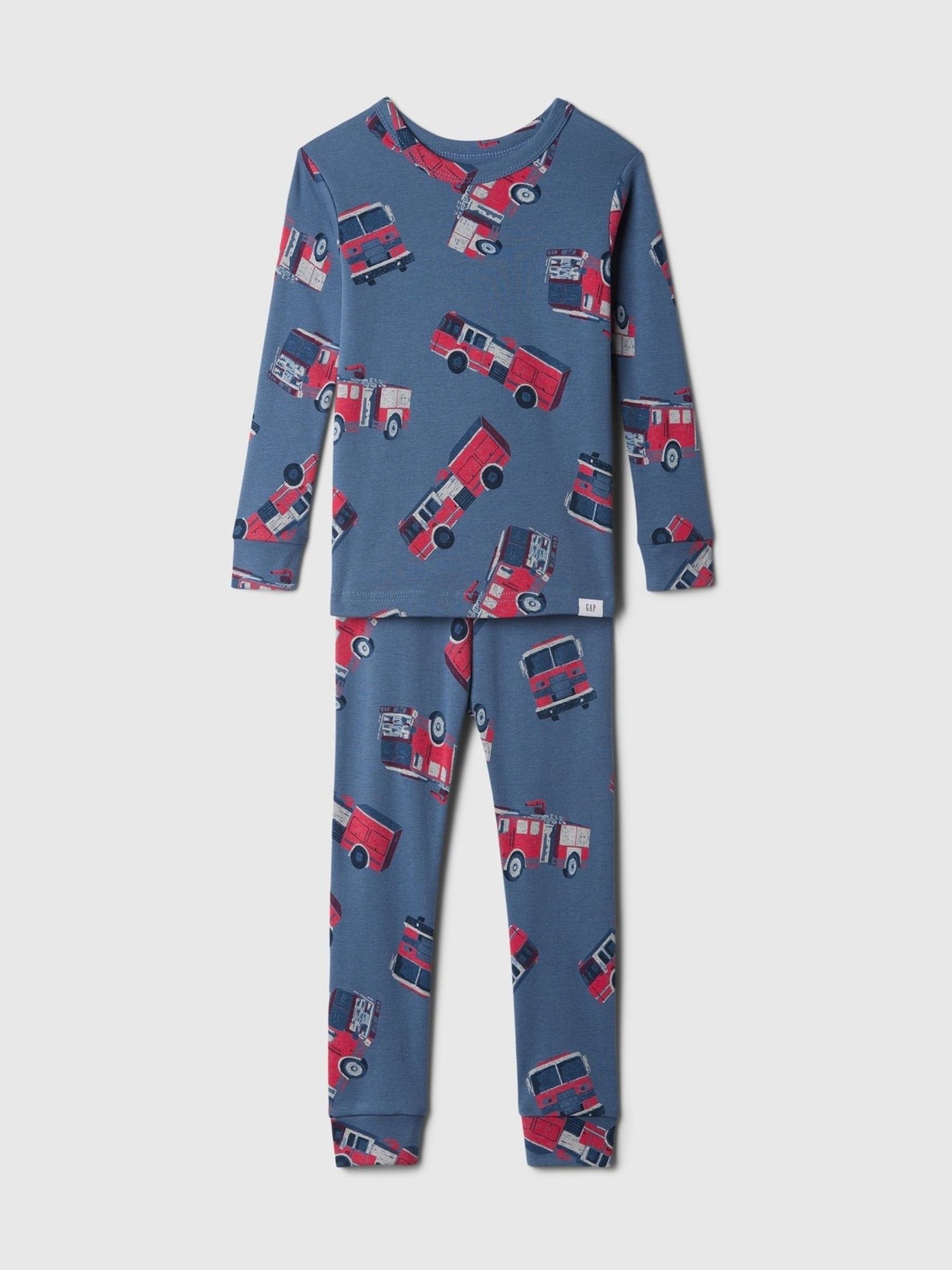 Blue Truck Cotton Long Sleeve Pyjamas (6mths-5yrs) - Image 1 of 3