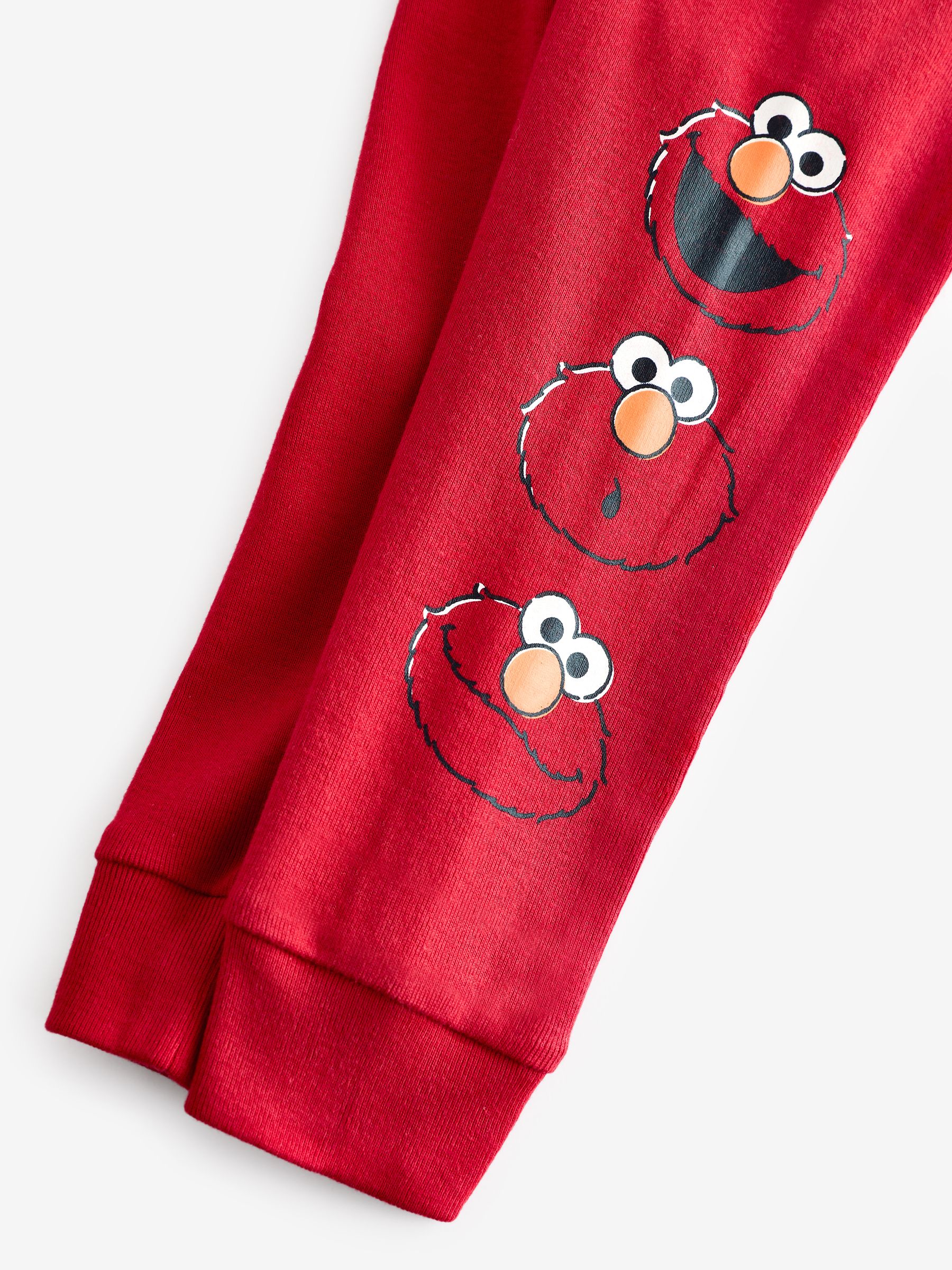 Red Elmo Sesame Street Cotton Long Sleeve Pyjamas (12mths-5yrs) - Image 5 of 7