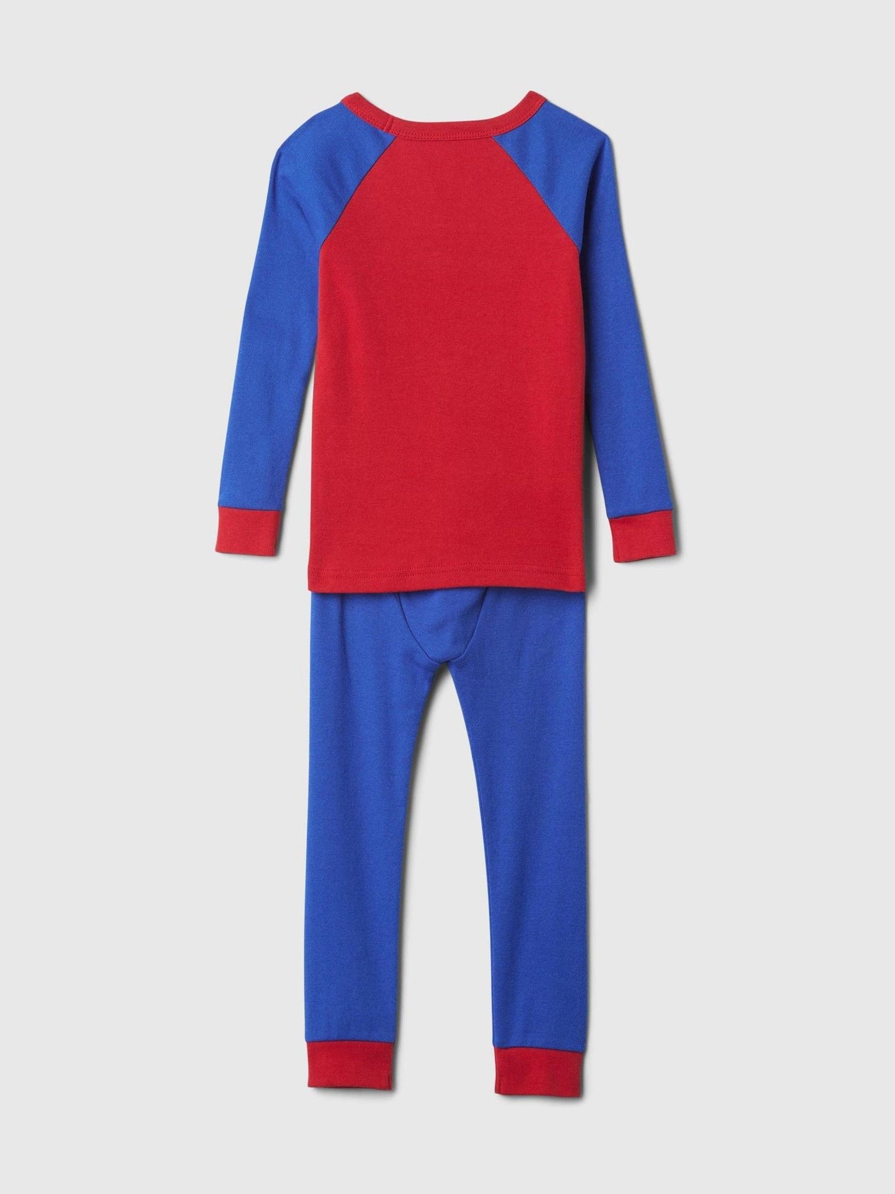 Red Marvel Spider-Man Cotton Long Sleeve Pyjamas (6mths-5yrs) - Image 2 of 3
