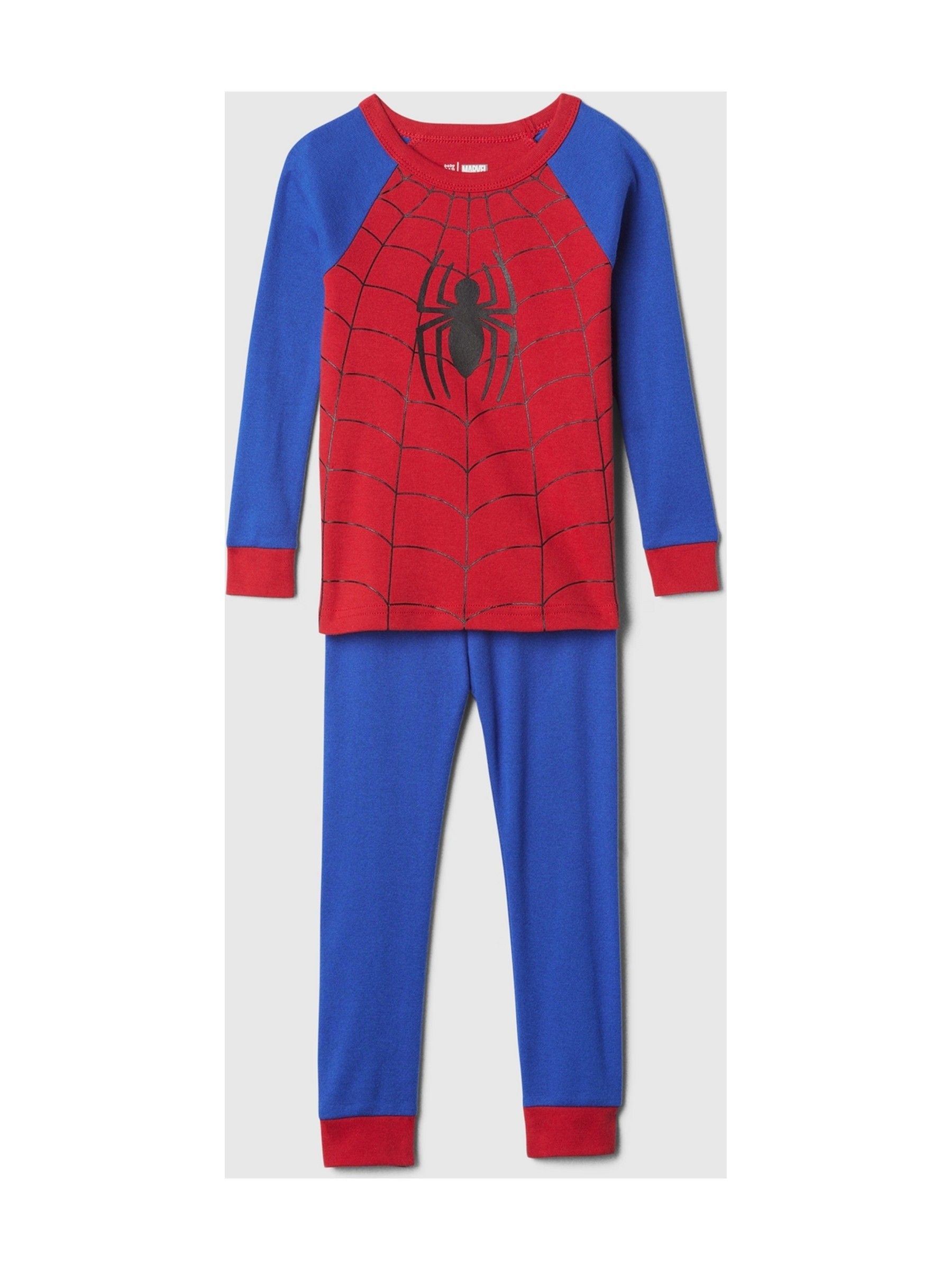 Red Marvel Spider-Man Cotton Long Sleeve Pyjamas (6mths-5yrs) - Image 3 of 3