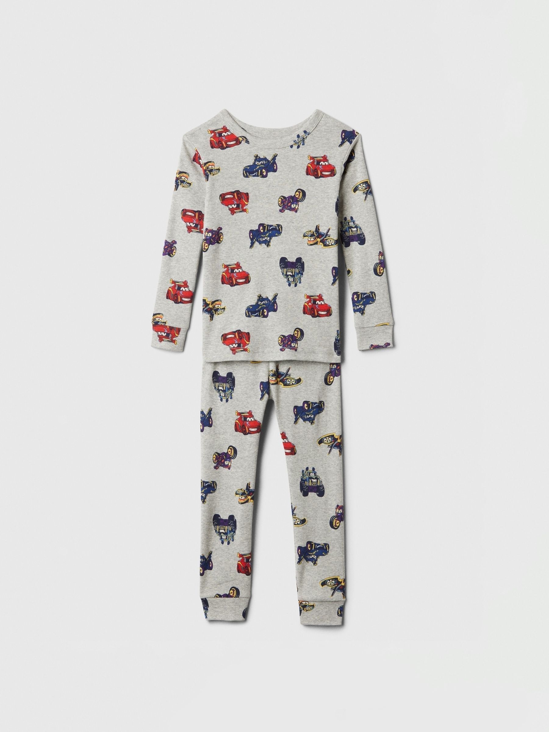 Grey Disney Cars Cotton Long Sleeve Pyjamas (6mths-5yrs) - Image 1 of 3