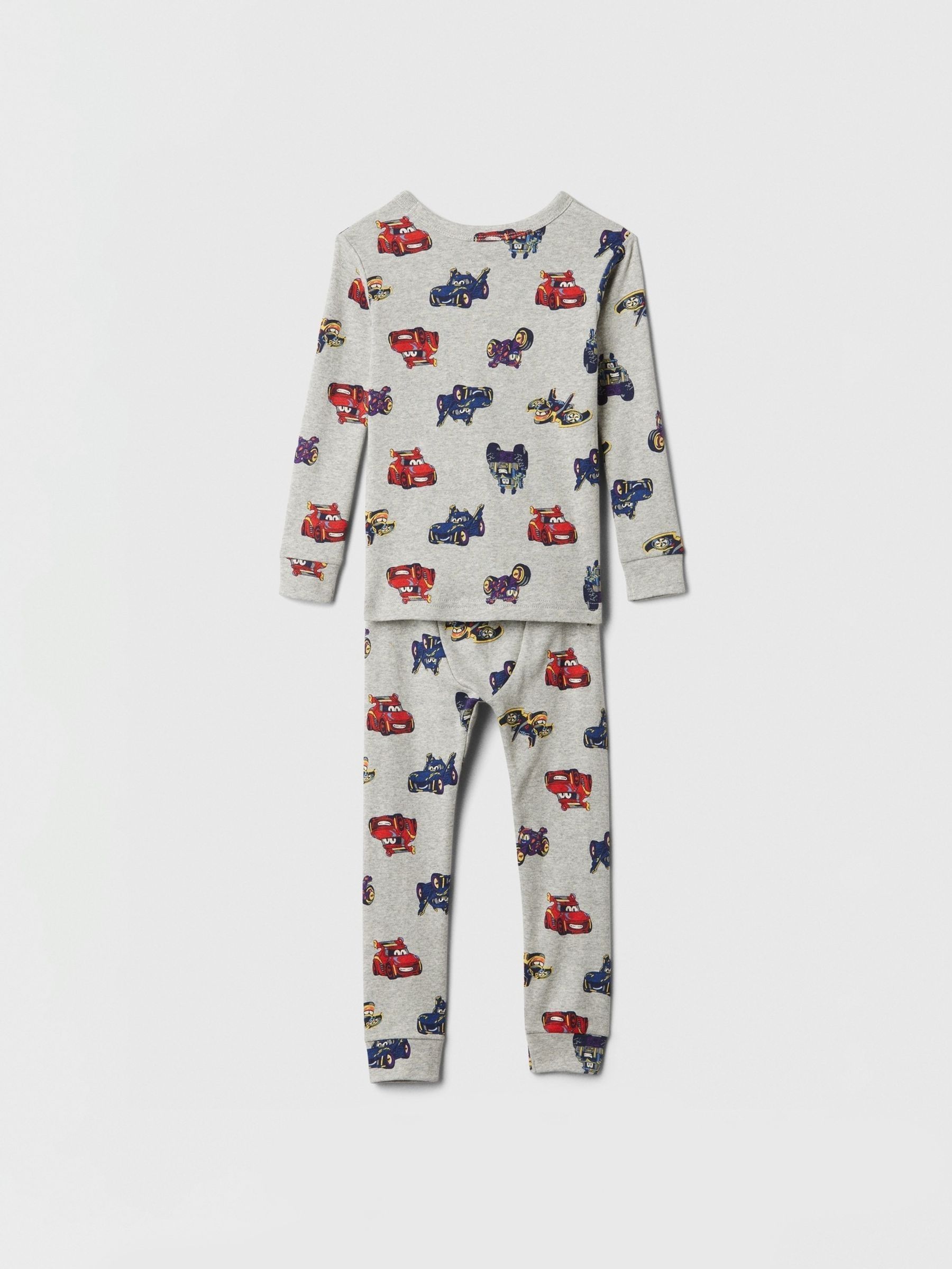Grey Disney Cars Cotton Long Sleeve Pyjamas (6mths-5yrs) - Image 2 of 3