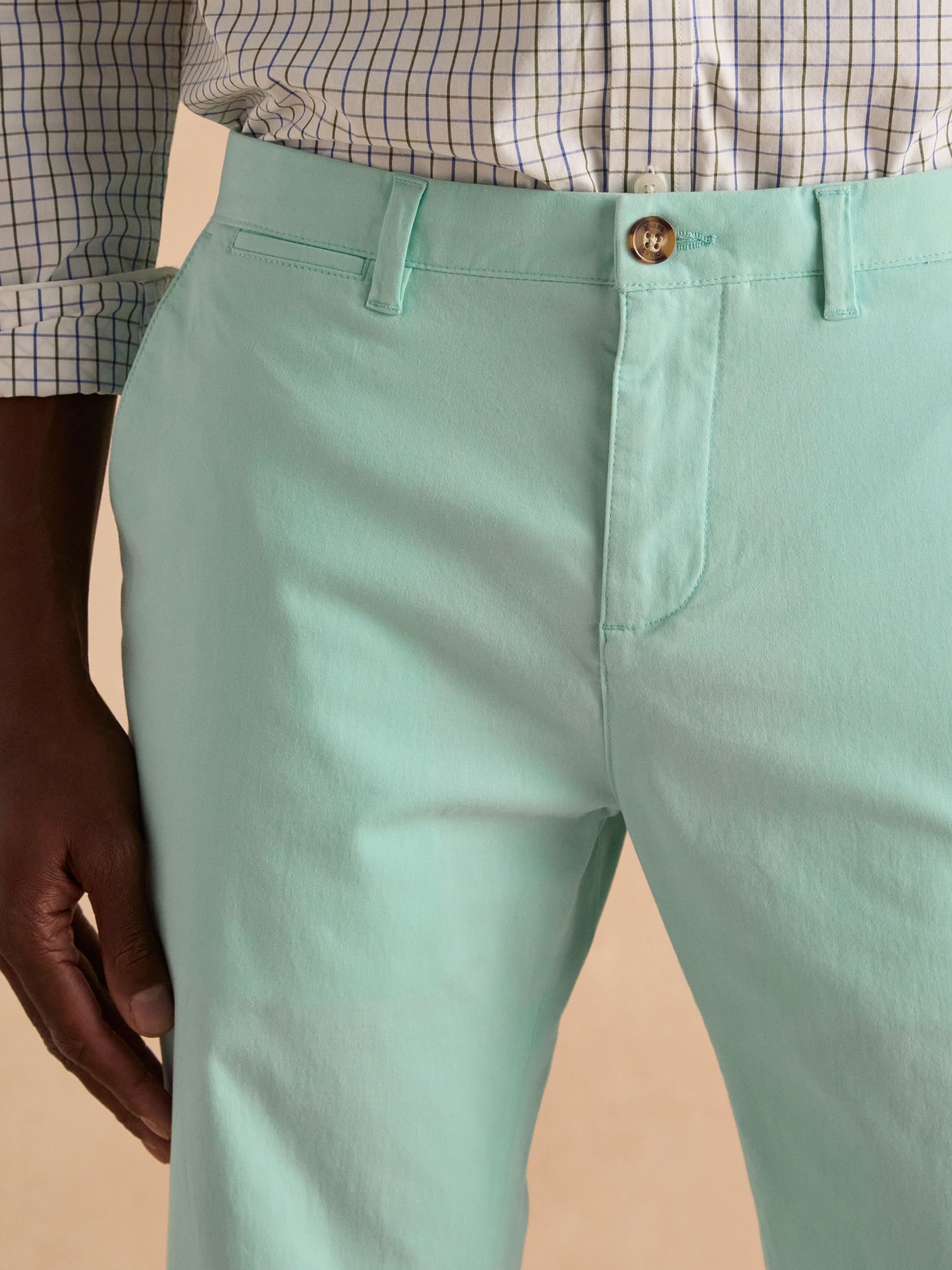 Classic Fit Mint Green Chino Trousers - Image 4 of 8