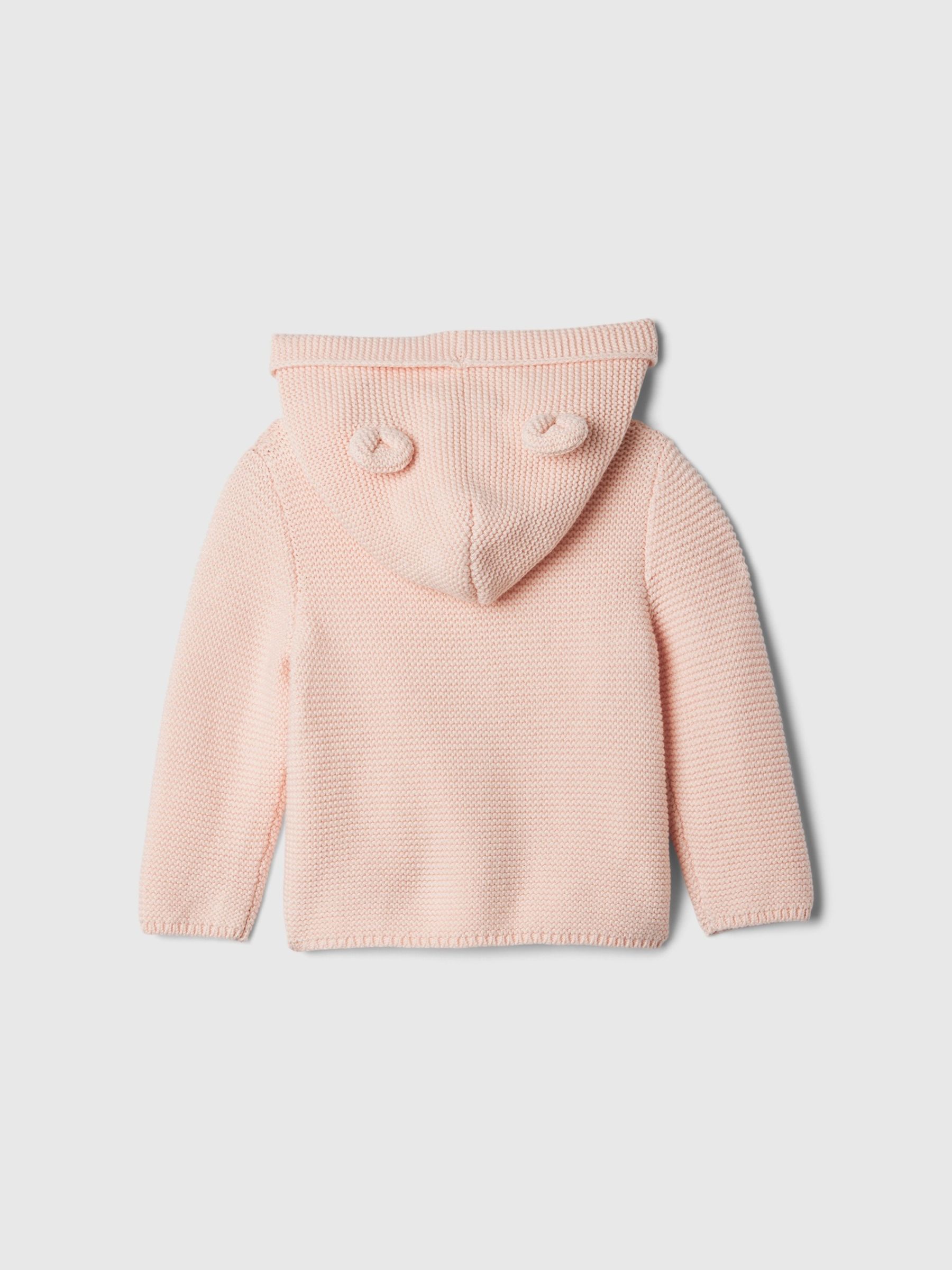 Pink Brannan Bear Soft Cotton Knit Cardigan (Newborn-24mths) - Image 2 of 3