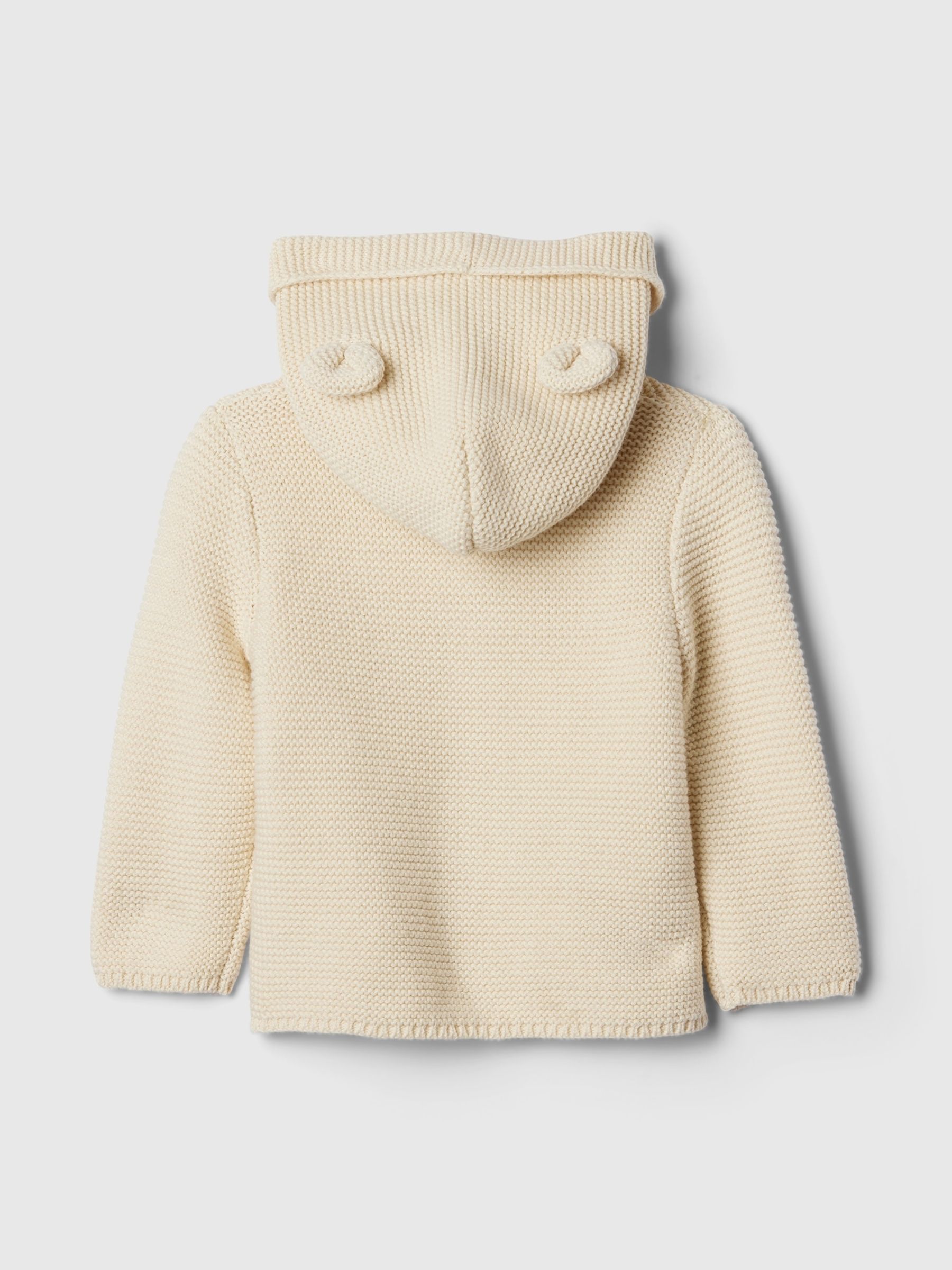 Cream Knitted Brannan Bear Cardigan (Newborn-24mths) - Image 3 of 3