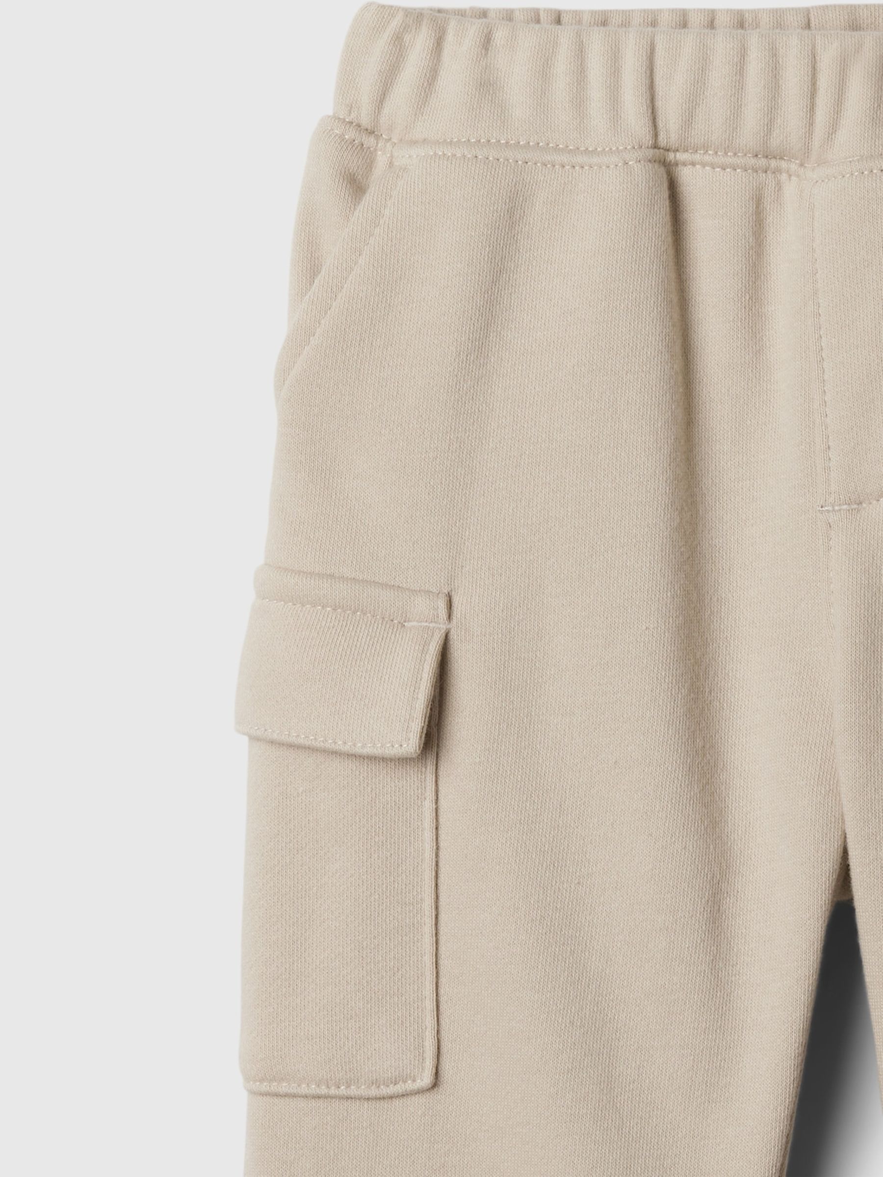 White Cargo Outfit Set (Newborn-24mths) - Image 3 of 3