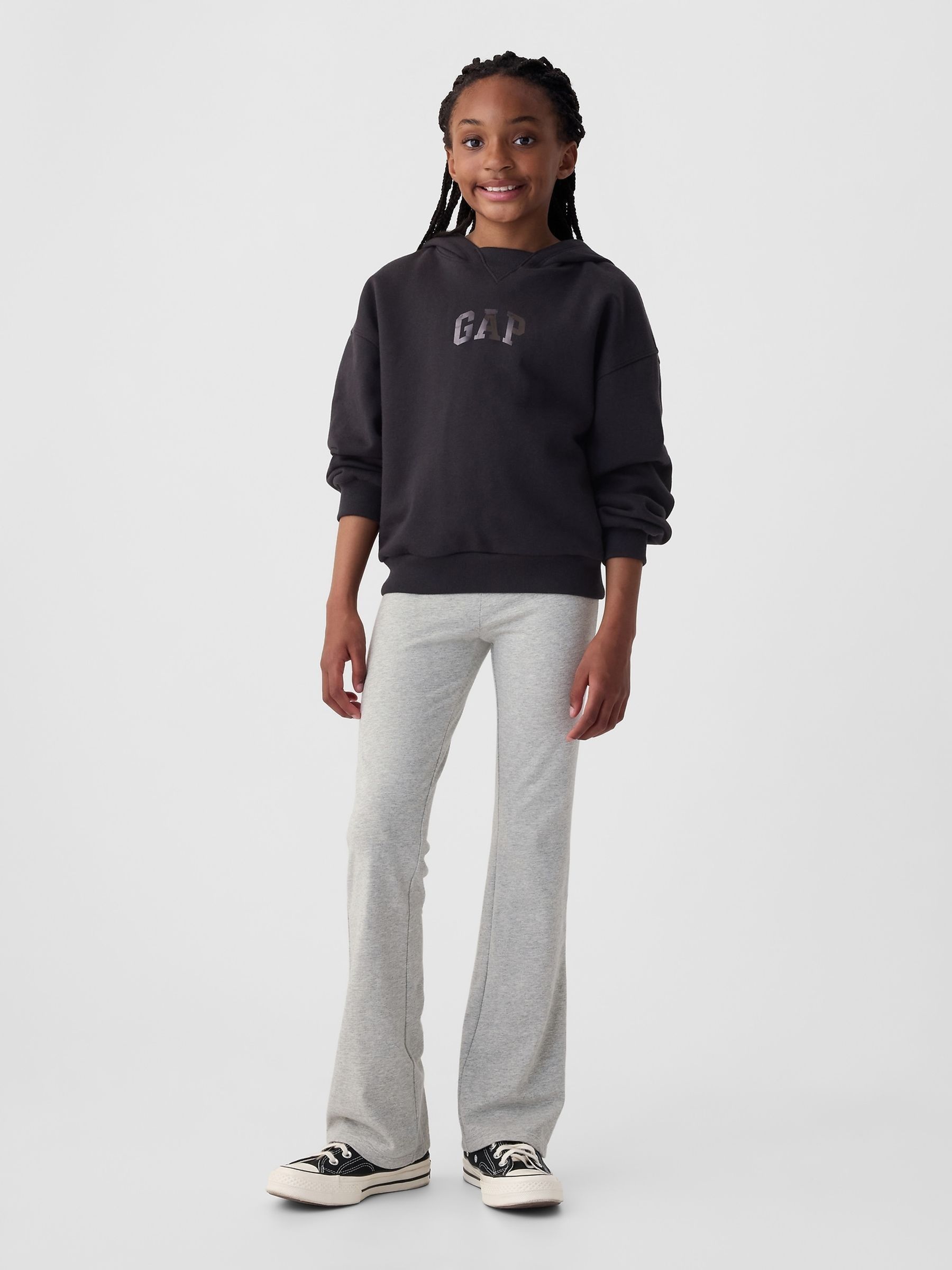 Grey Flare Leggings (4-13yrs) - Image 1 of 2