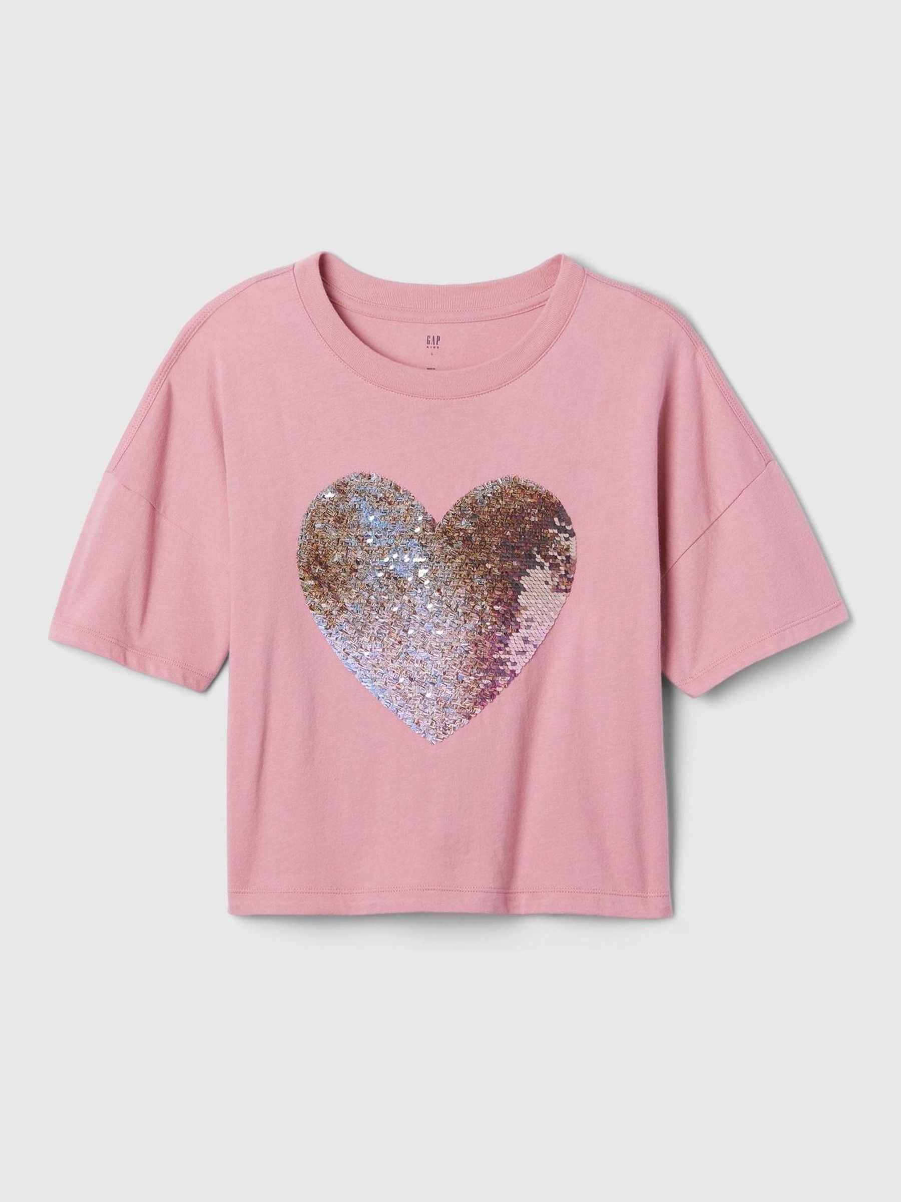 Pink Boxy Raglan Graphic Short Sleeve T-Shirt (4-13yrs) - Image 3 of 3