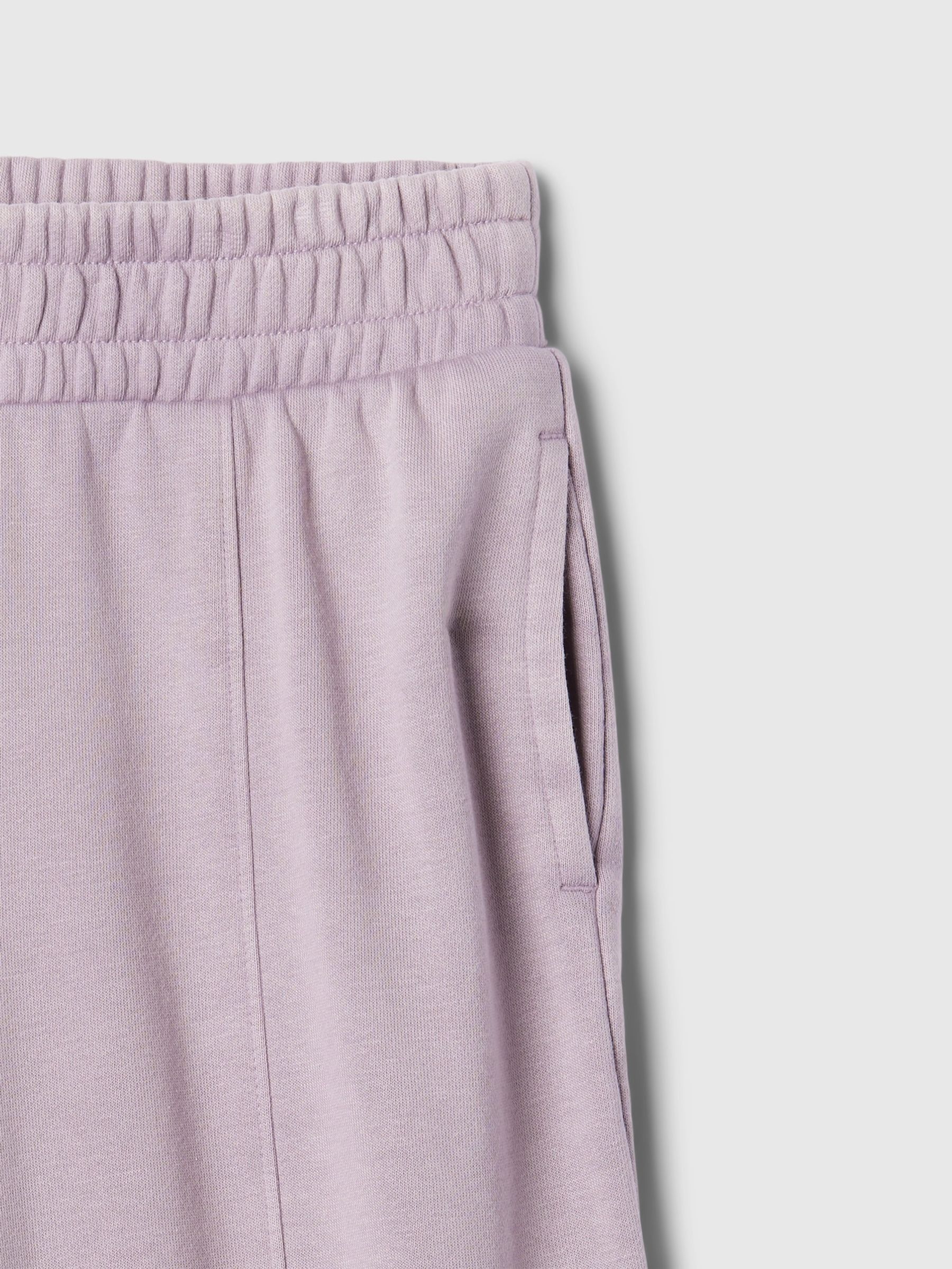 Purple Vintage Soft Wide Leg Joggers (4-13yrs) - Image 5 of 5