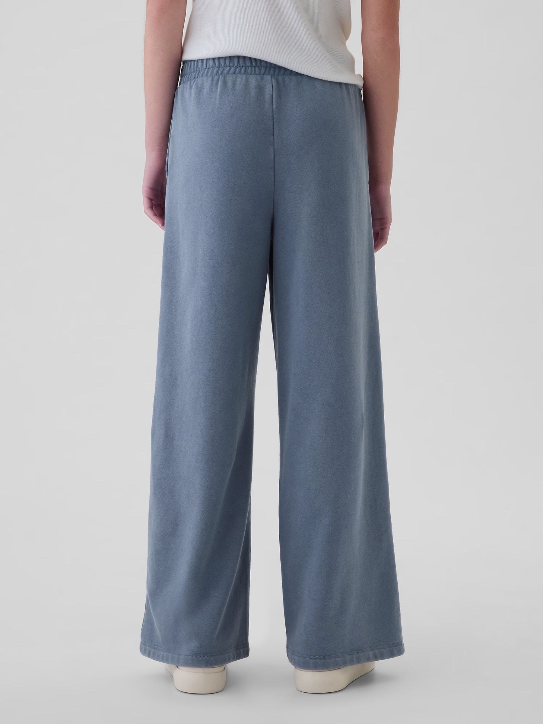 Blue Vintage Soft Wide Leg Joggers (4-13yrs) - Image 2 of 5