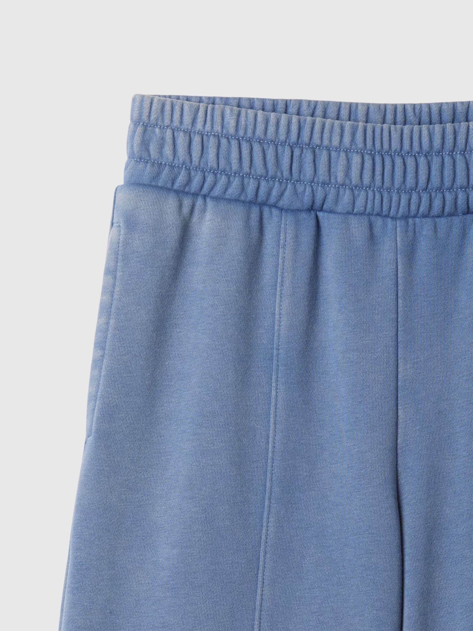Blue Vintage Soft Wide Leg Joggers (4-13yrs) - Image 4 of 5