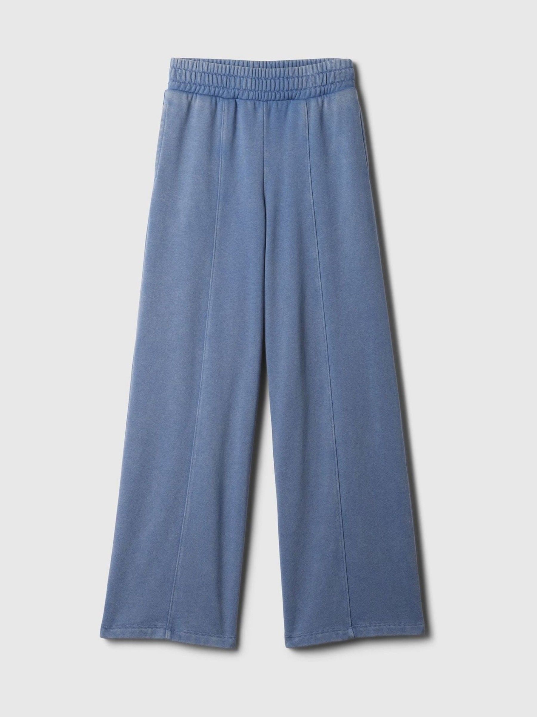 Blue Vintage Soft Wide Leg Joggers (4-13yrs) - Image 5 of 5
