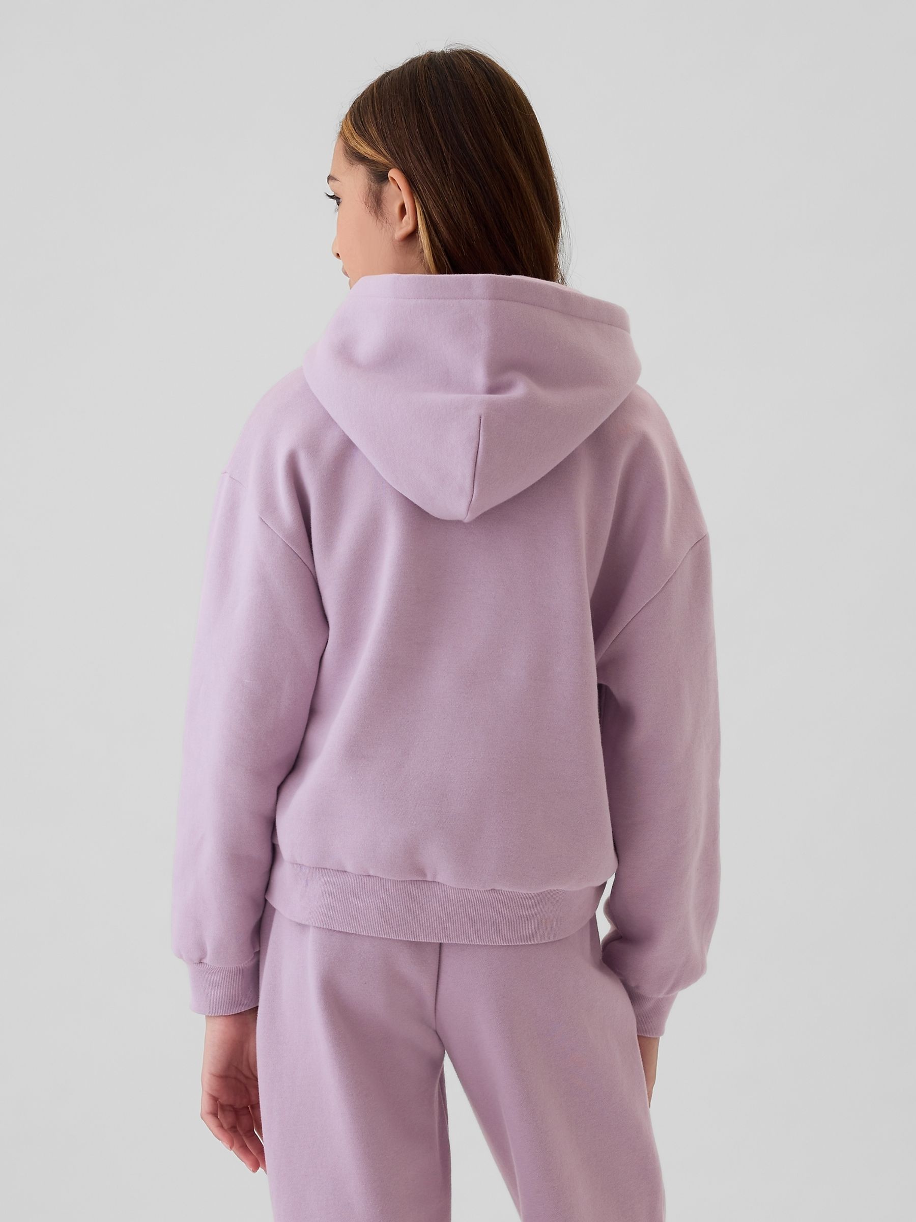 Purple Logo Graphic Hoodie (4-13yrs) - Image 2 of 5