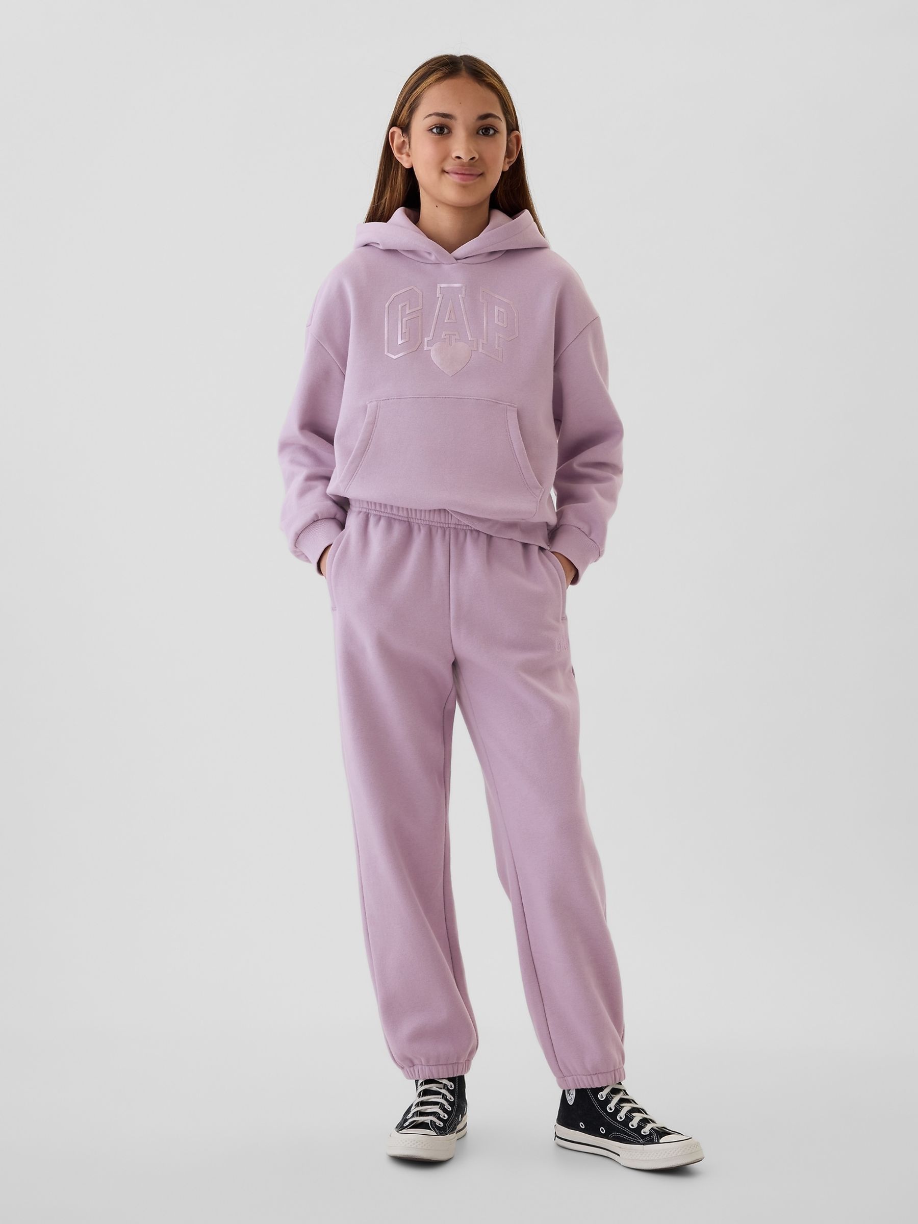 Purple Logo Joggers (4-13yrs) - Image 3 of 5