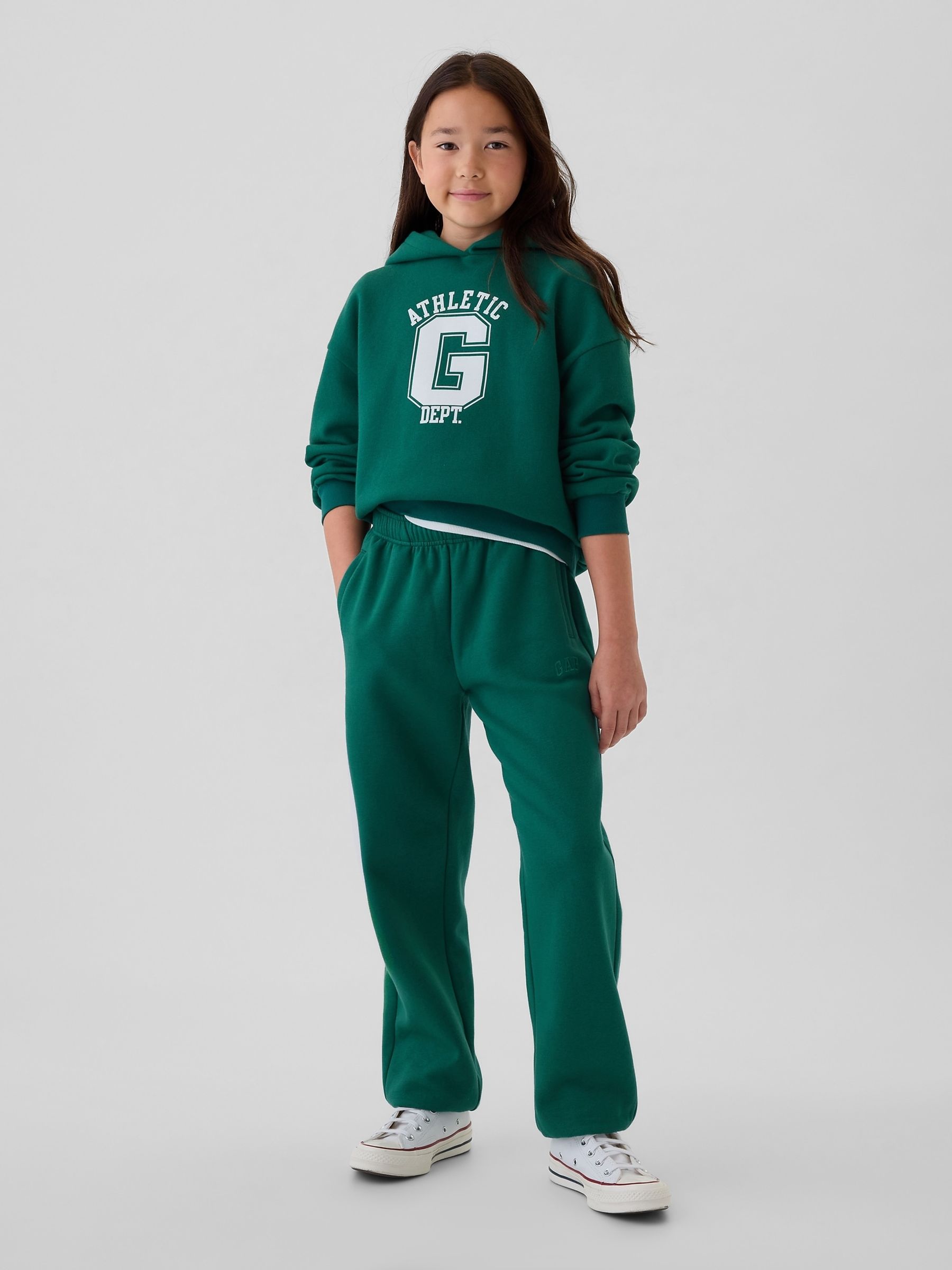 Green Logo Joggers (4-13yrs) - Image 3 of 5