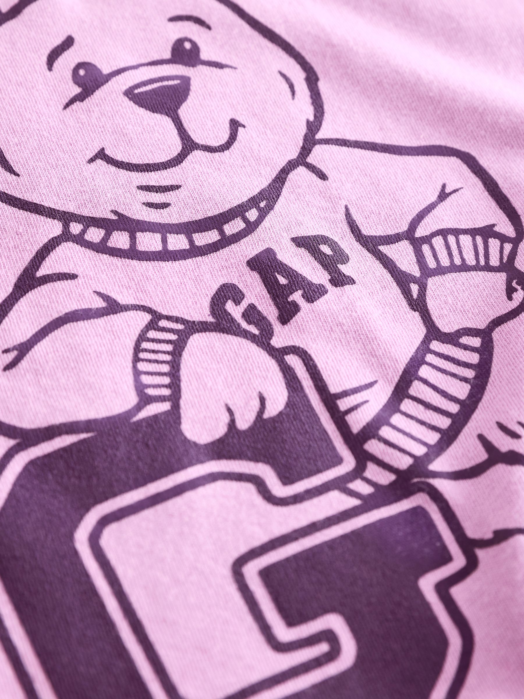 Purple Brannan Bear Graphic T-Shirt (4-13yrs) - Image 4 of 4