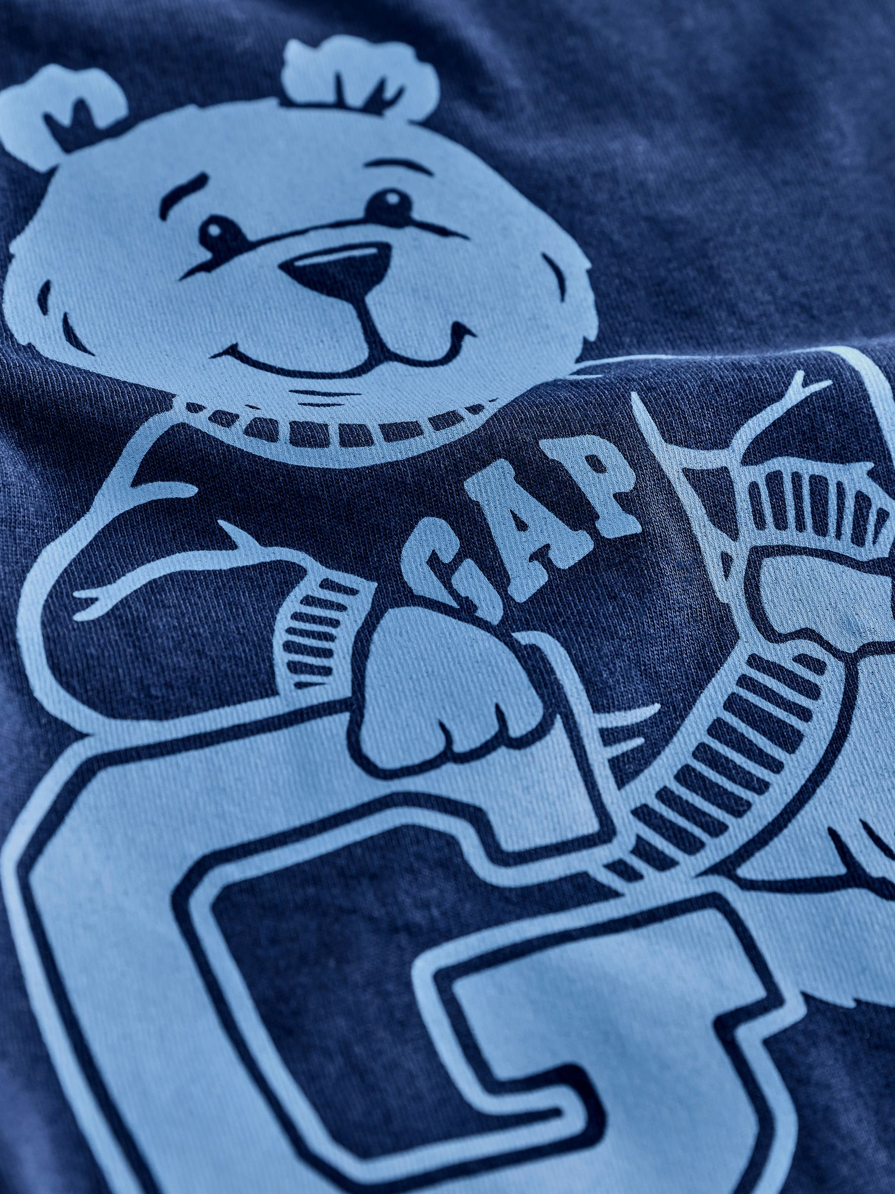 Blue Brannan Bear Logo T-Shirt (4-13yrs) - Image 4 of 4