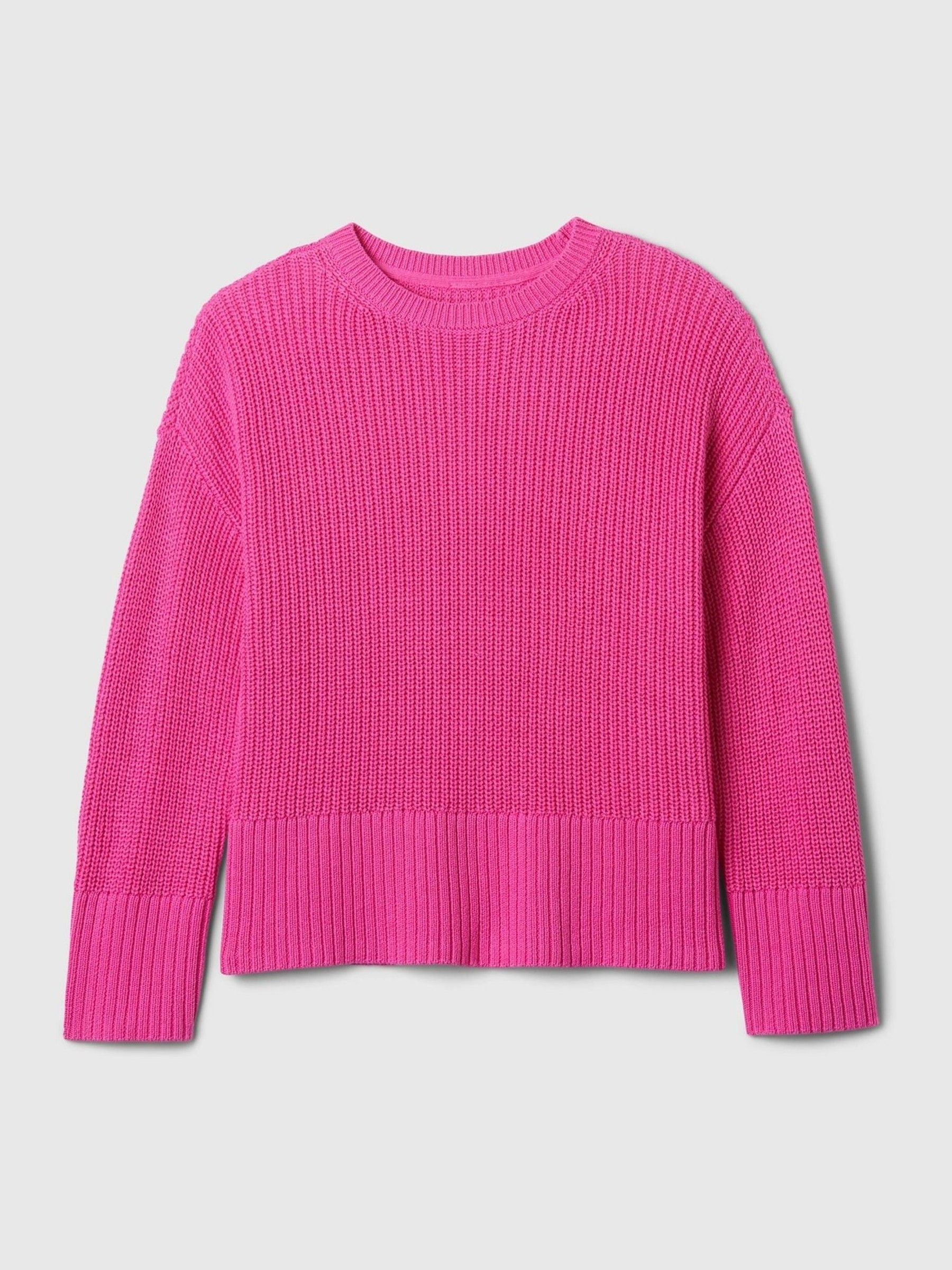 Pink Oversized Jumper (4-13yrs) - Image 4 of 4