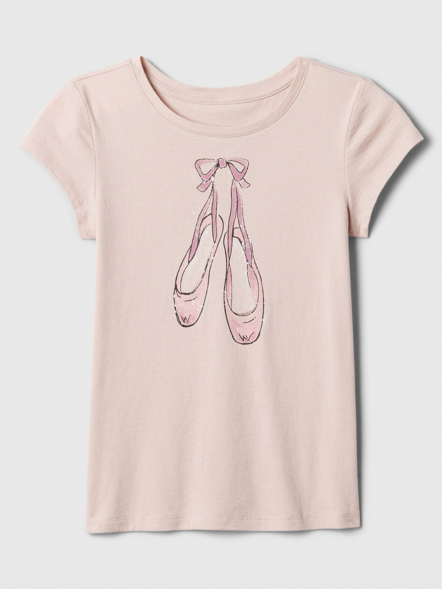 Pink Ballet Brannan Bear Graphic T-Shirt (4-13yrs) - Image 1 of 3