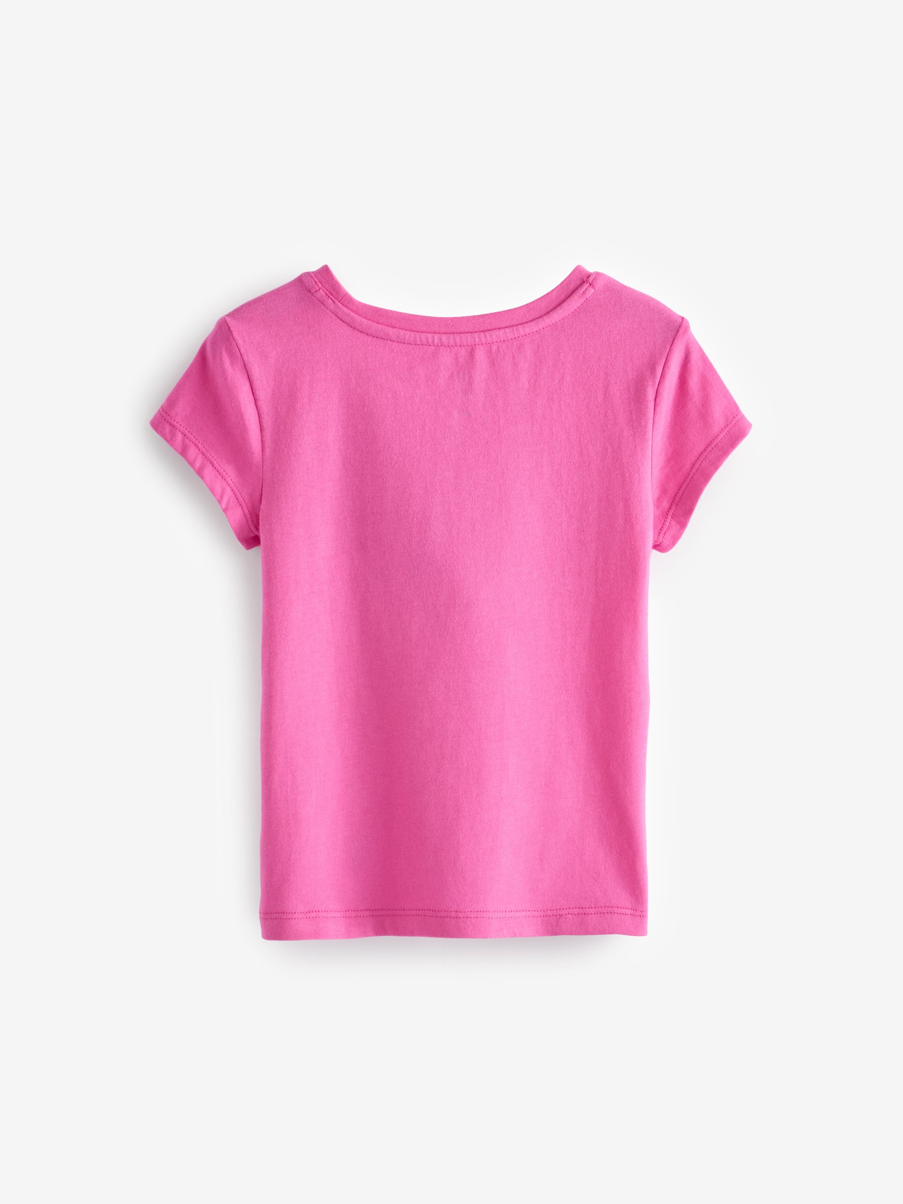 Pink Floral Logo Graphic Short Sleeve Crew Neck T-Shirt (4-13yrs) - Image 2 of 4
