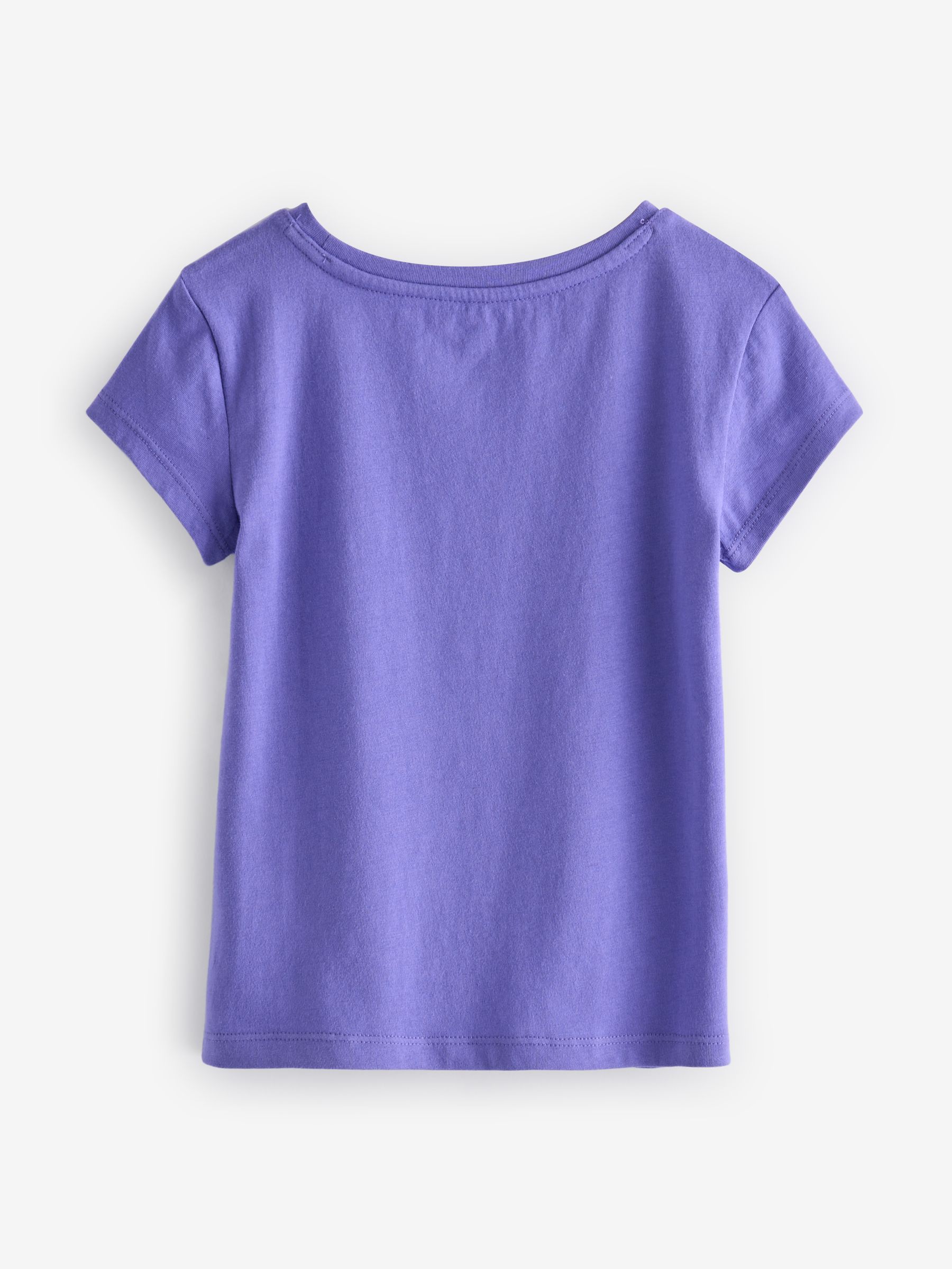 Purple Logo Graphic Short Sleeve Crew Neck T-Shirt (4-13yrs) - Image 2 of 4