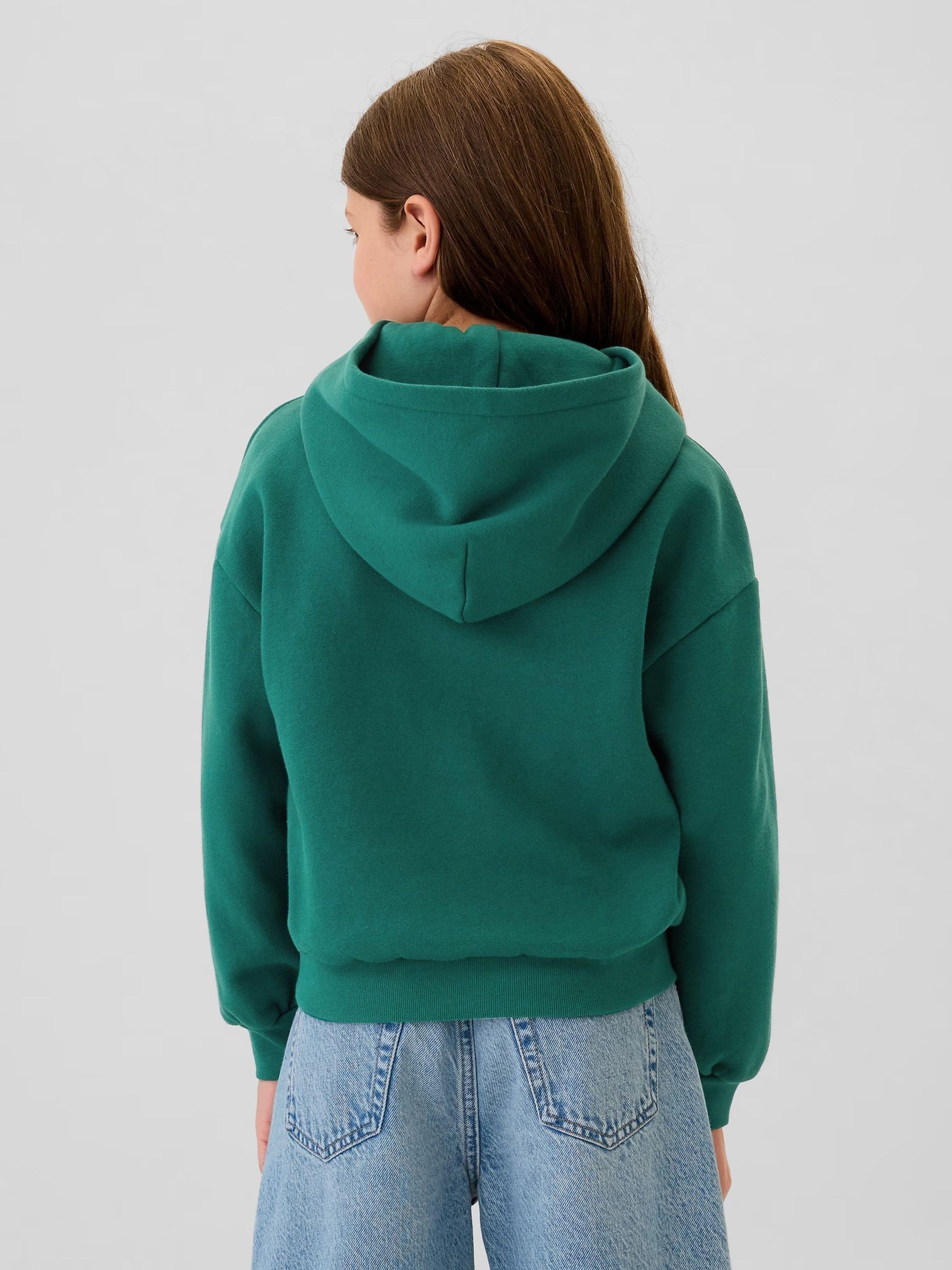 Green Athletic Logo Hoodie - Image 2 of 4