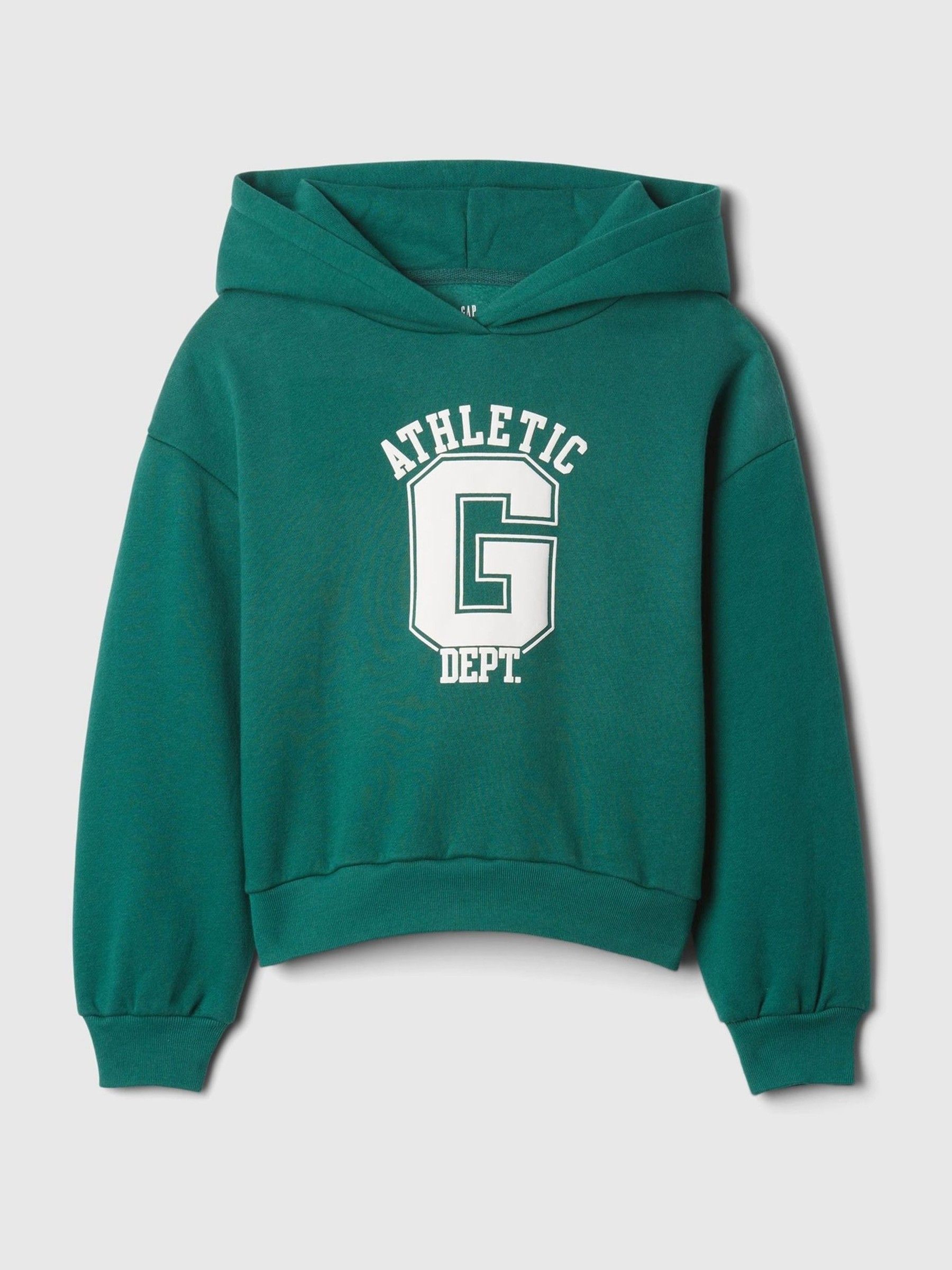 Green Athletic Logo Hoodie - Image 4 of 4