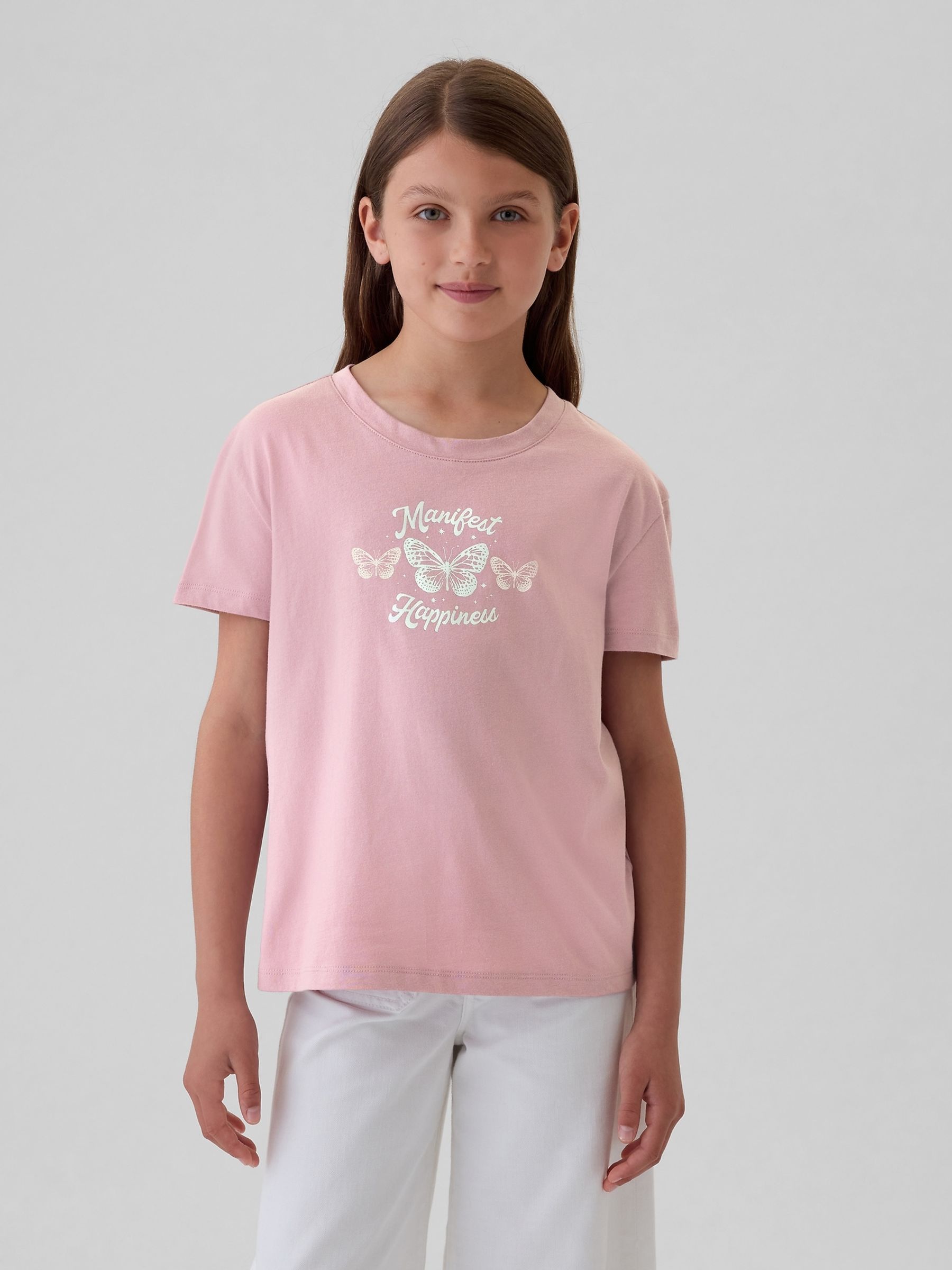 Pink Brannan Bear Graphic T-Shirt (4-13yrs) - Image 1 of 4