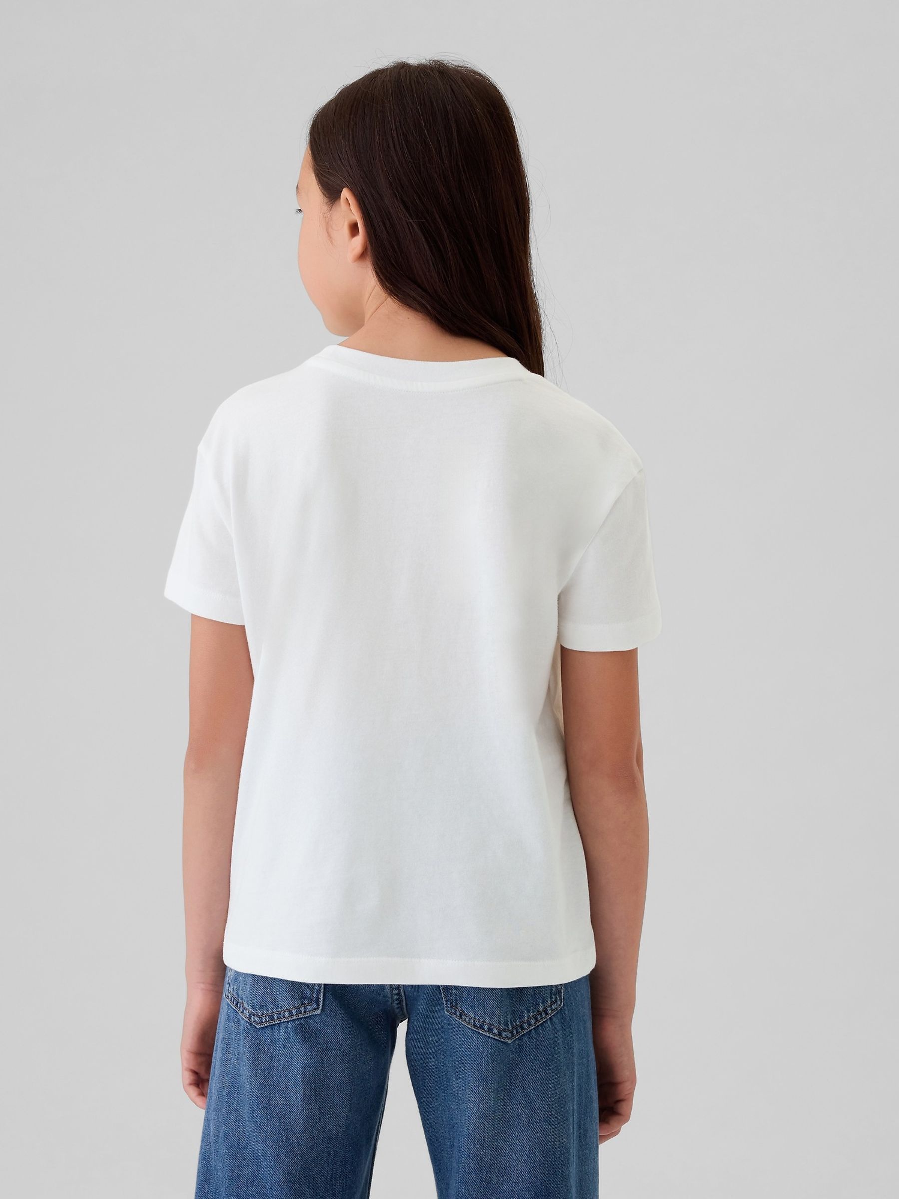 White Brannan Bear Graphic T-Shirt (4-13yrs) - Image 2 of 4