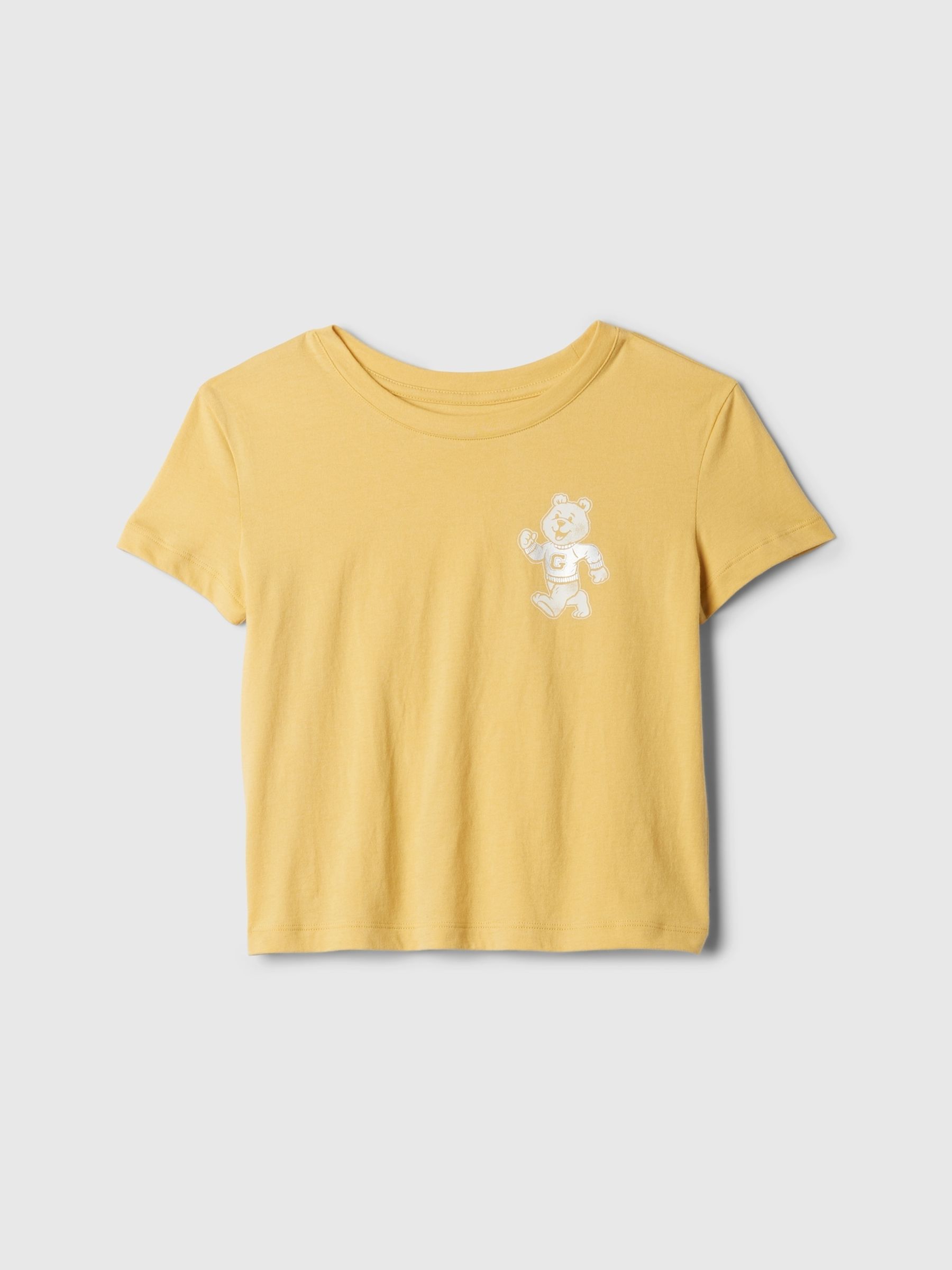 Yellow Brannan Bear Graphic T-Shirt (4-13yrs) - Image 3 of 4