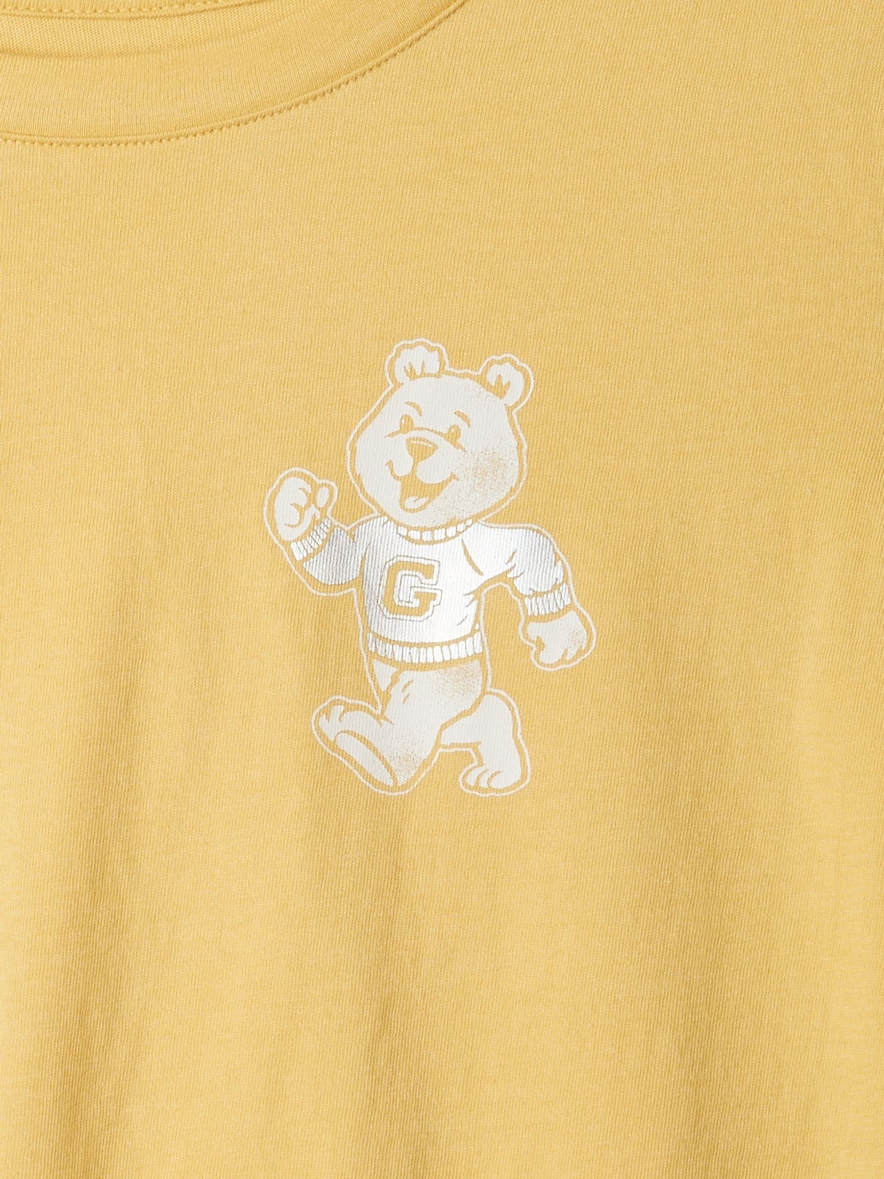 Yellow Brannan Bear Graphic T-Shirt (4-13yrs) - Image 4 of 4