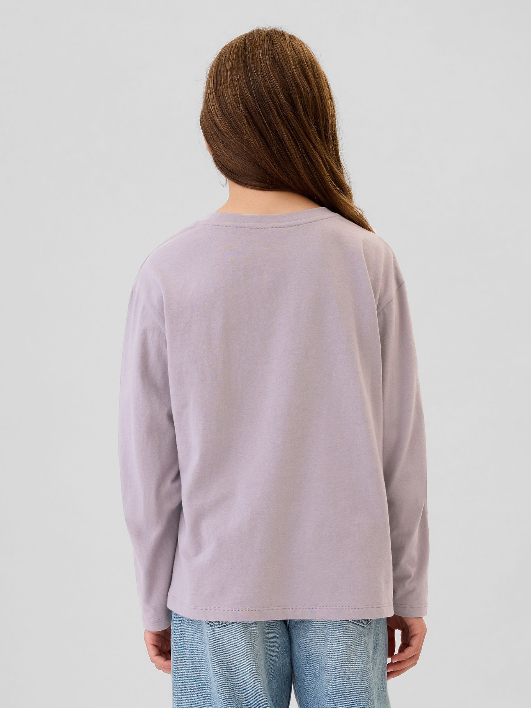 Purple Universe Long Sleeve Graphic T-Shirt - Image 2 of 4
