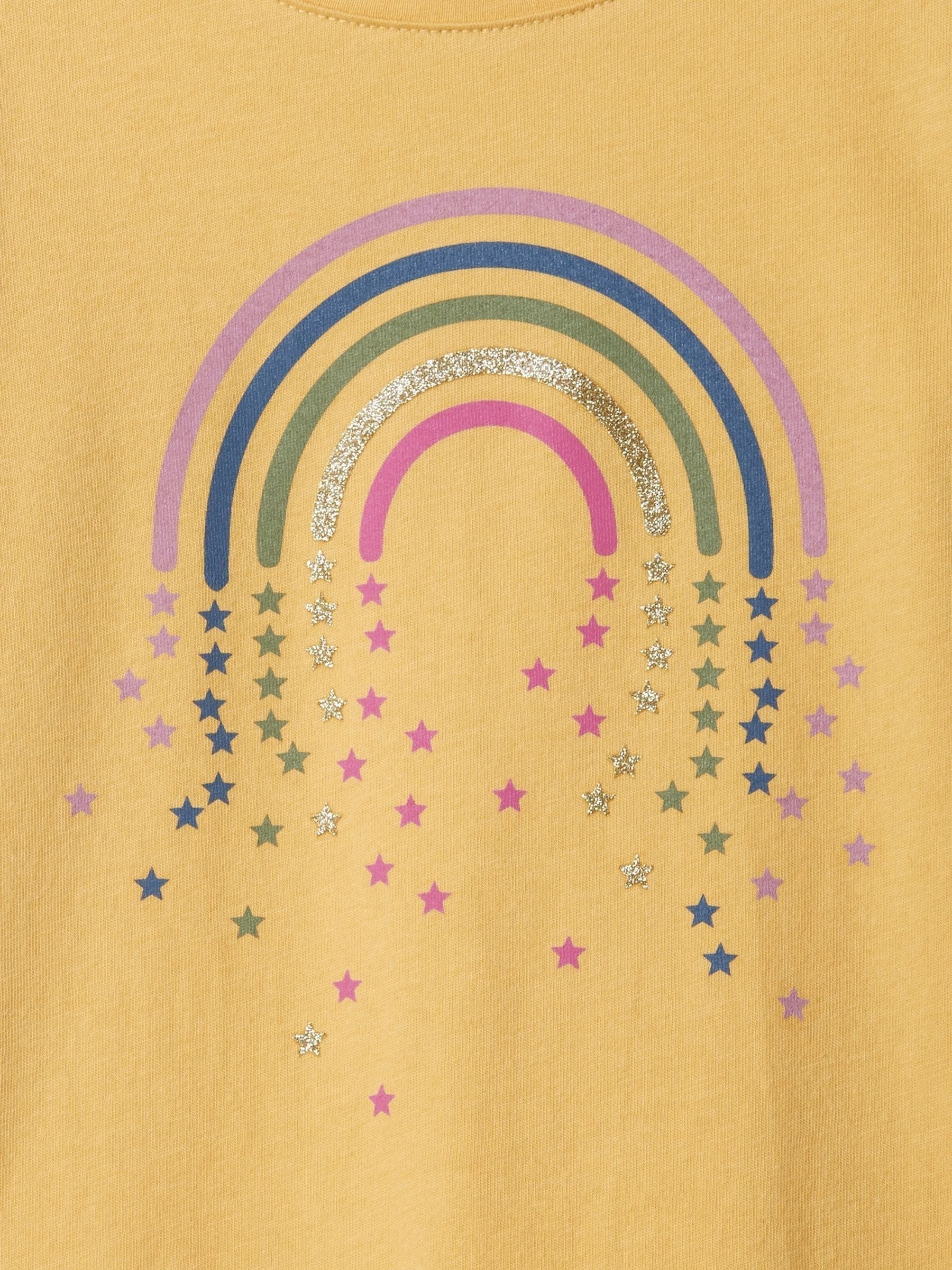 Yellow Long Sleeve Logo Graphic T-Shirt (6mths-5yrs) - Image 5 of 6