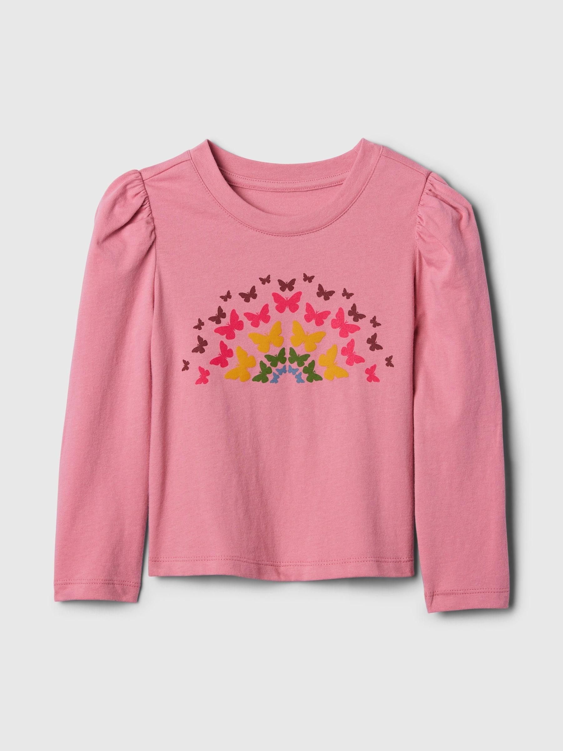 Pink Puff Long Sleeve T-Shirt (6mths-5yrs) - Image 1 of 2
