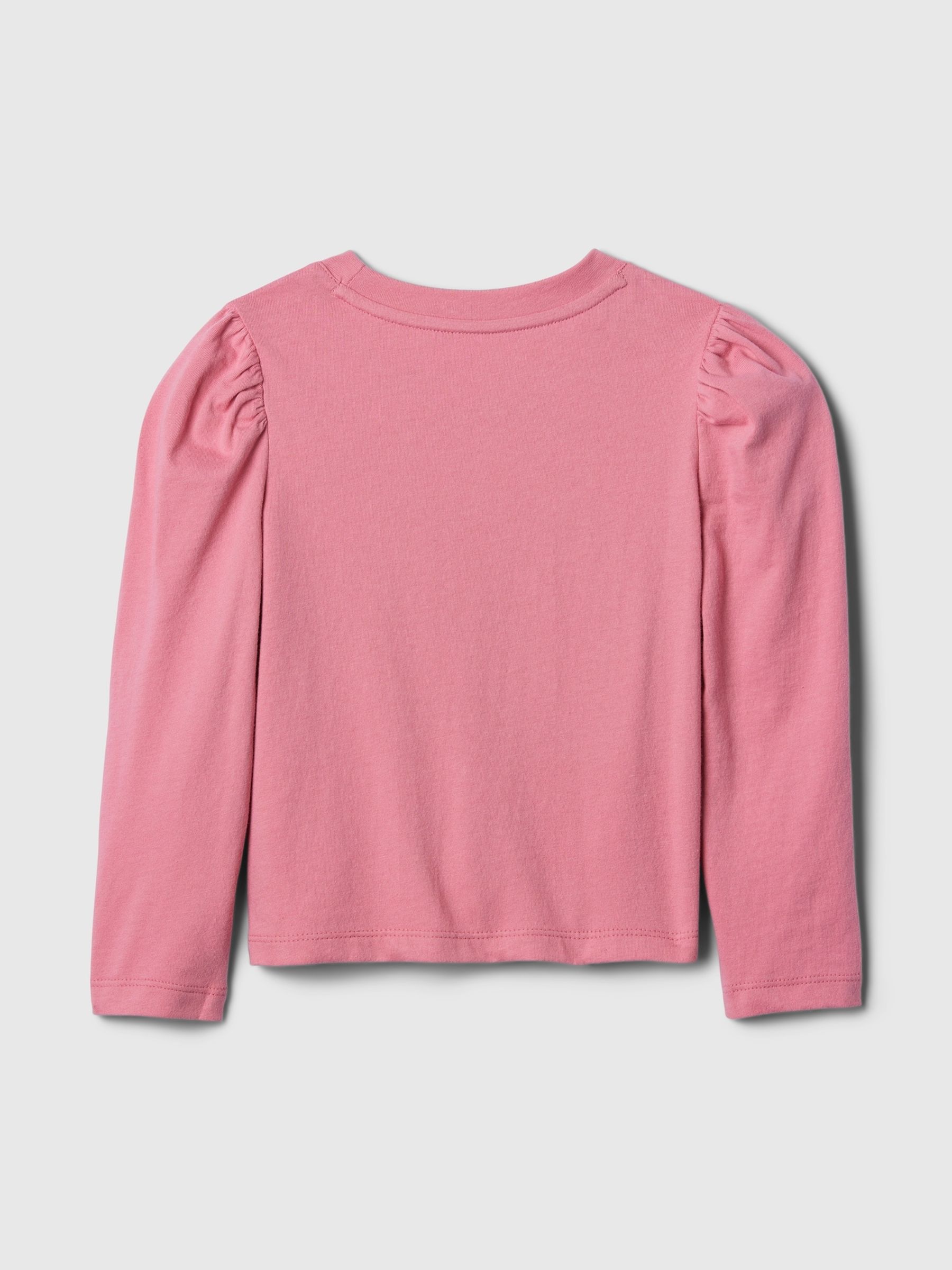 Pink Puff Long Sleeve T-Shirt (6mths-5yrs) - Image 2 of 2