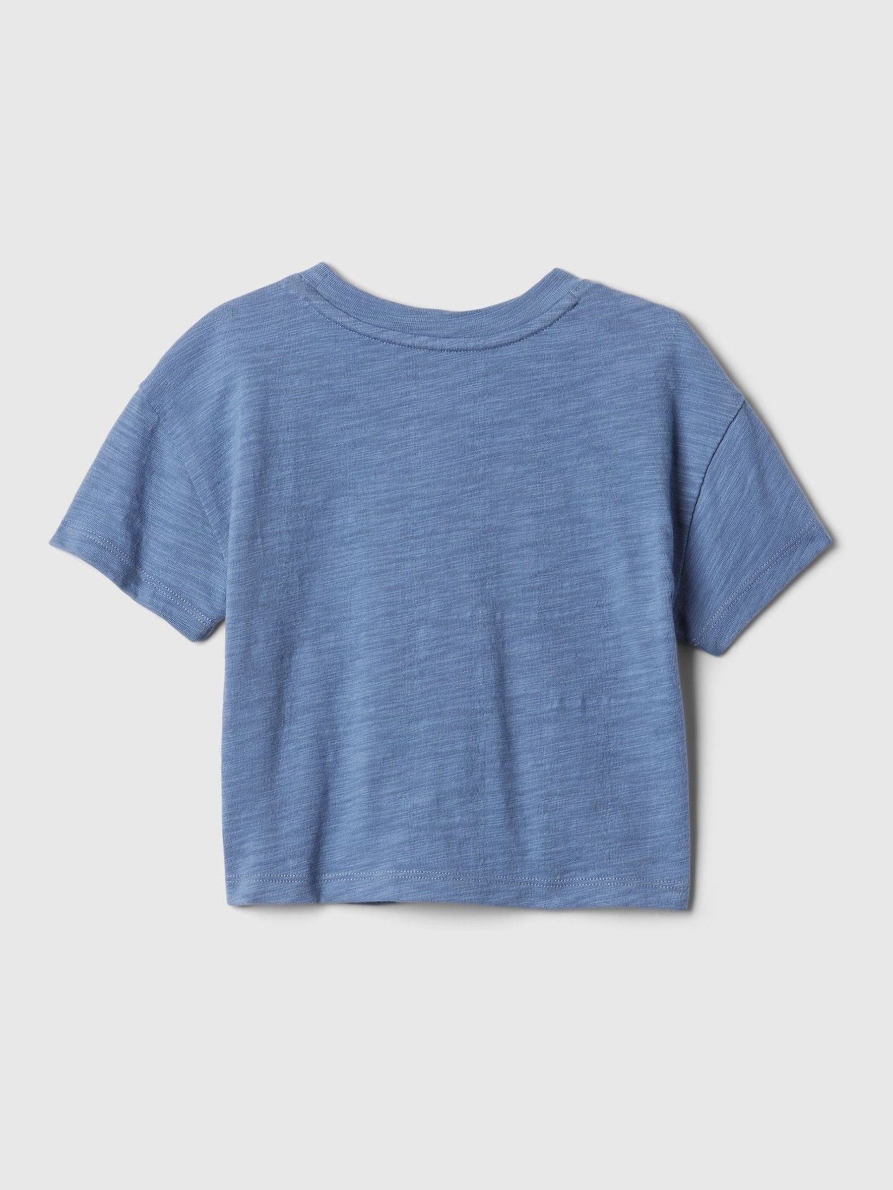 Blue Unicorn Athletic Logo Graphic Short Sleeve Crew Neck T-Shirt (6mths-5yrs) - Image 2 of 3